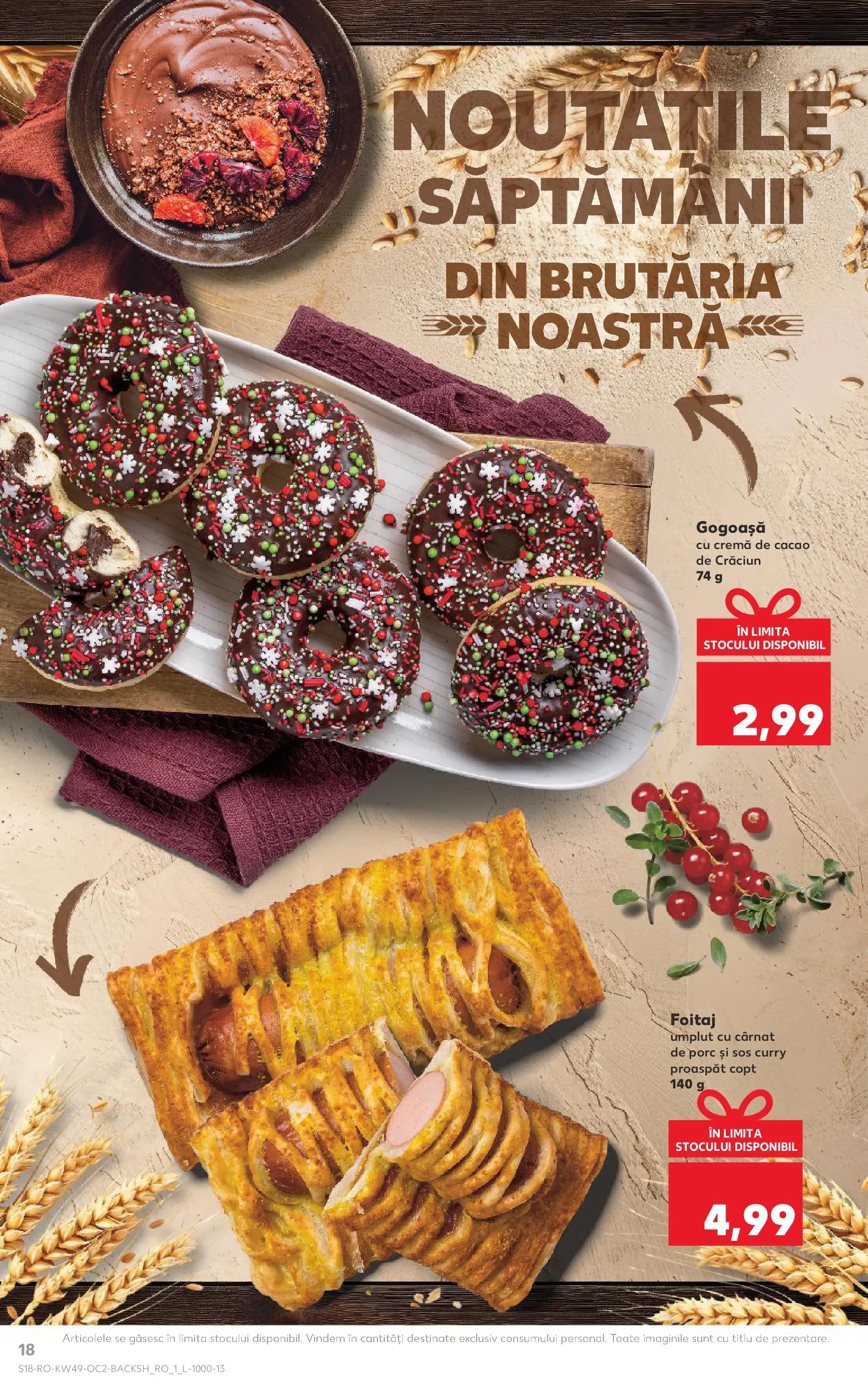 Catalog Kaufland - Constanța 03.12.2025 - Revista si Oferta | Pagină: 18 | Produse: Divan, Cremă, Cacao, Sos