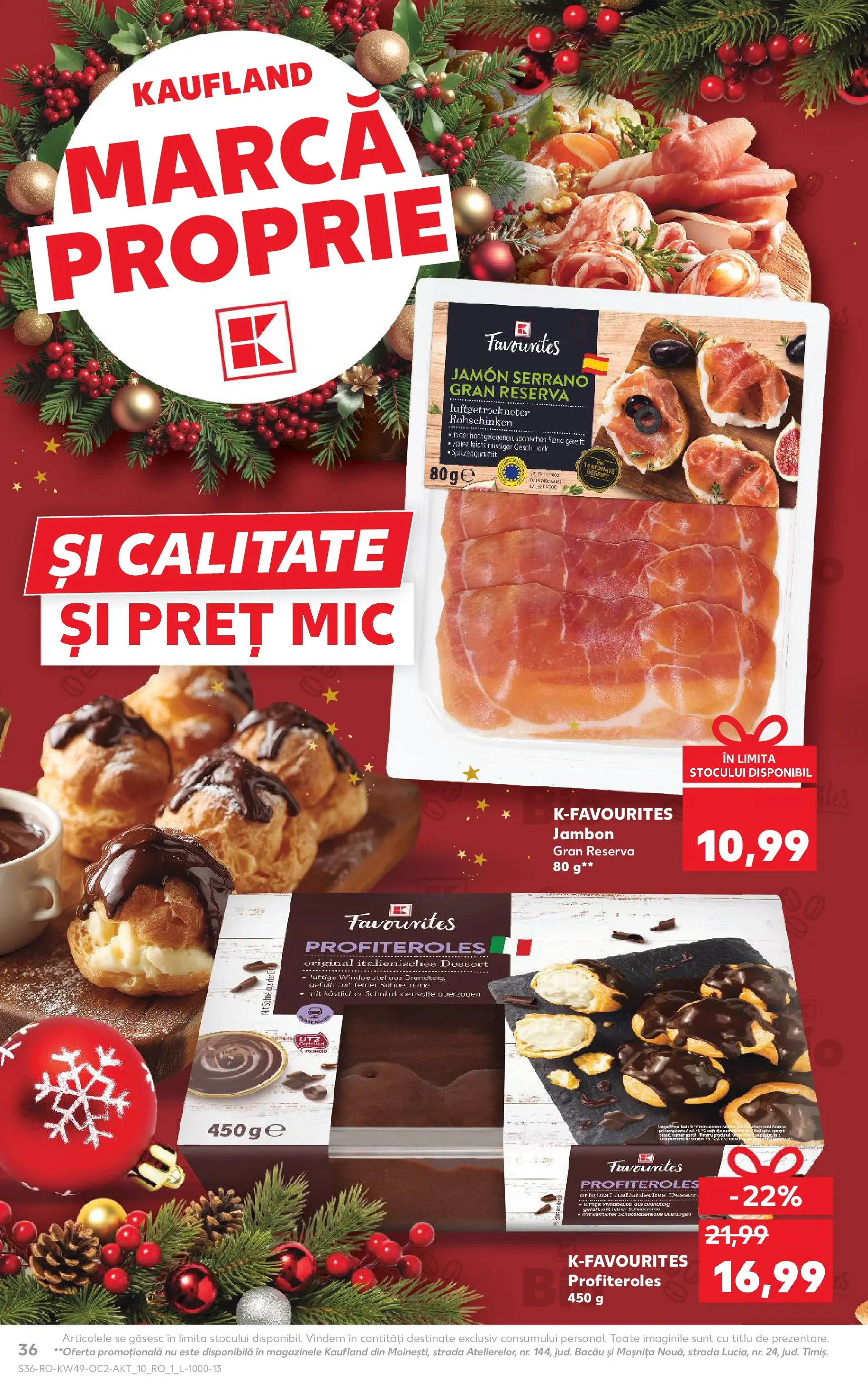 Catalog Kaufland - Constanța 03.12.2025 - Revista si Oferta | Pagină: 36