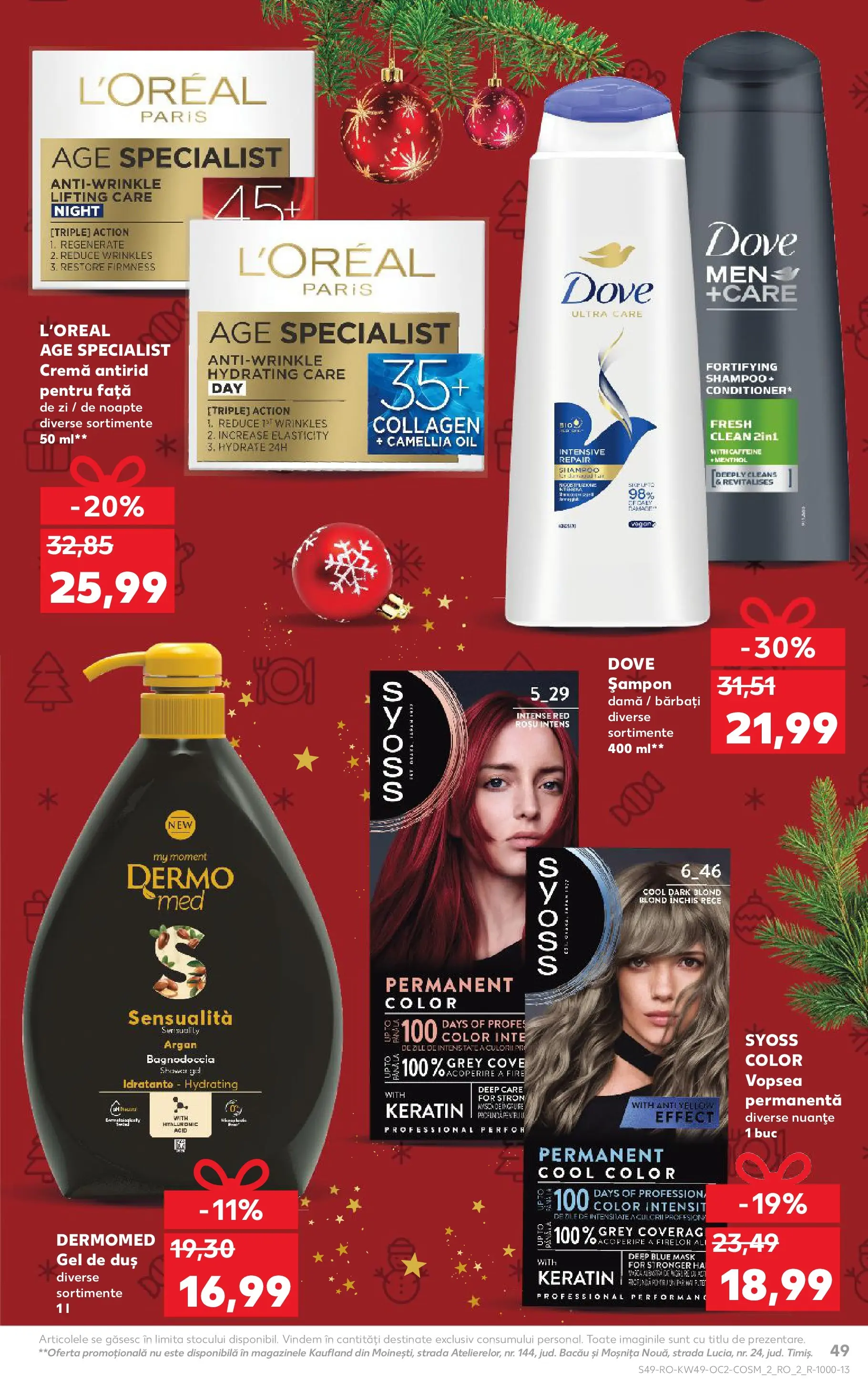 Catalog Kaufland - Constanța 03.12.2025 - Revista si Oferta | Pagină: 49 | Produse: Pomelo, Șampon, Cremă, Gel de duș