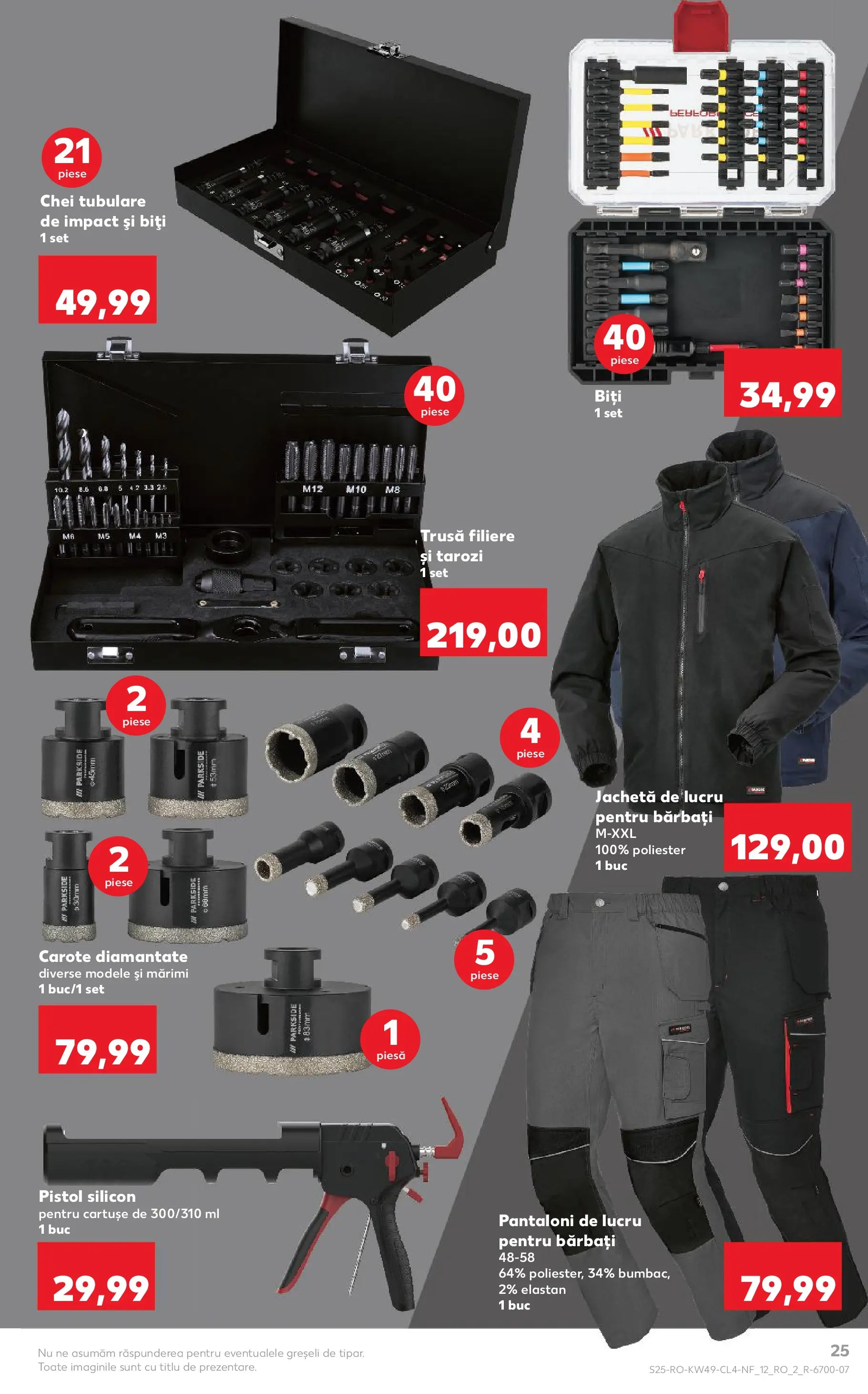 Catalog Kaufland - Slatina 03.12.2025 - Revista si Oferta | Pagină: 25 | Produse: Jachetă, Peluş Köpek Yatağı, Pantaloni