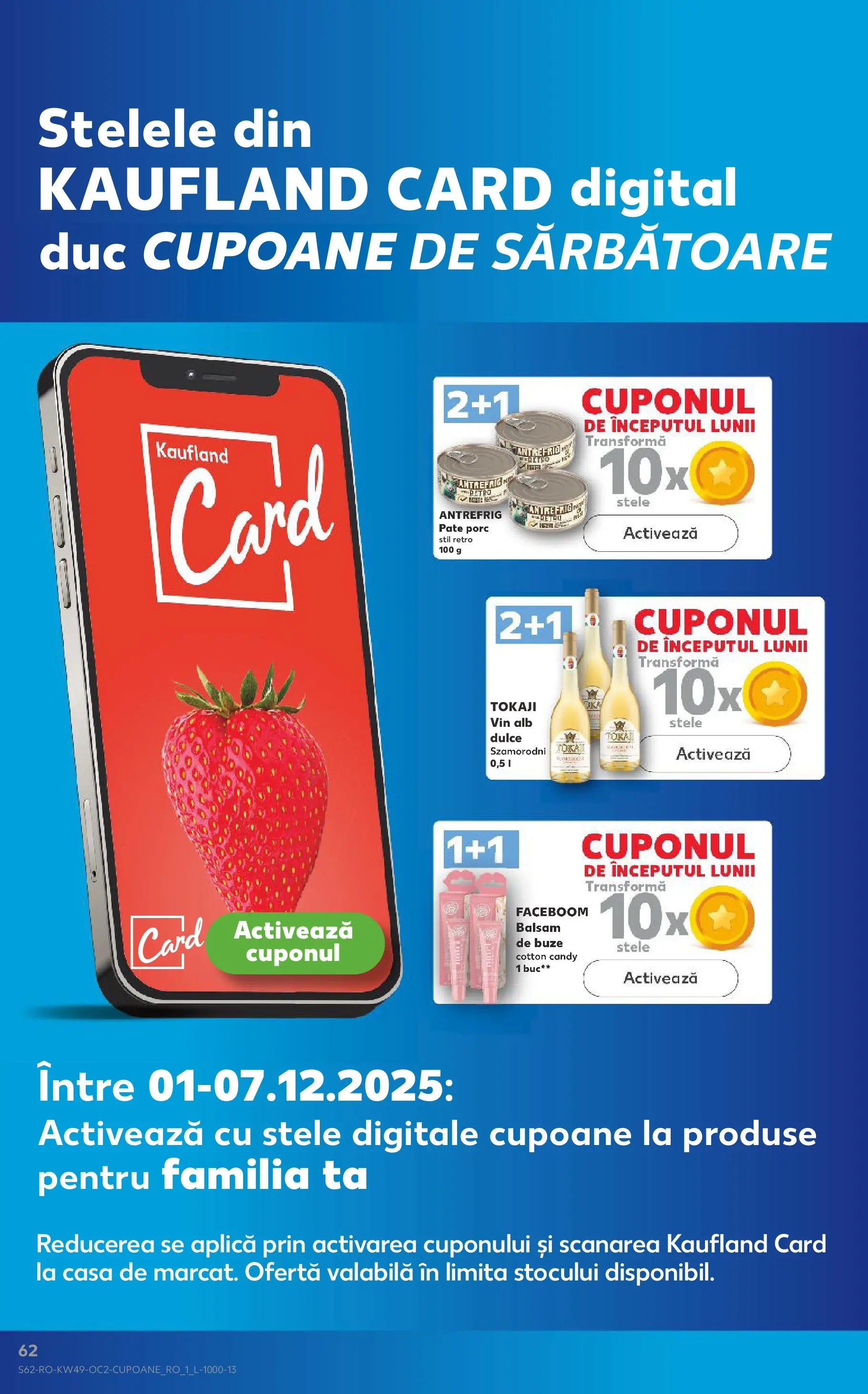 Catalog Kaufland - Constanța 03.12.2025 - Revista si Oferta | Pagină: 62 | Produse: Pate, Balsam, Vin