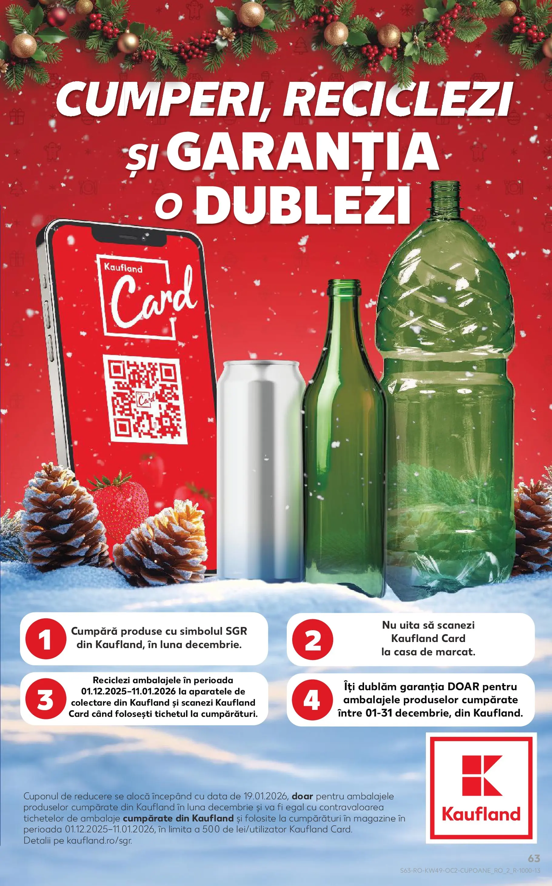 Catalog Kaufland - Constanța 03.12.2025 - Revista si Oferta | Pagină: 63