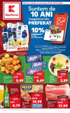 Ofertele Kaufland valabile de la 03.12.2025