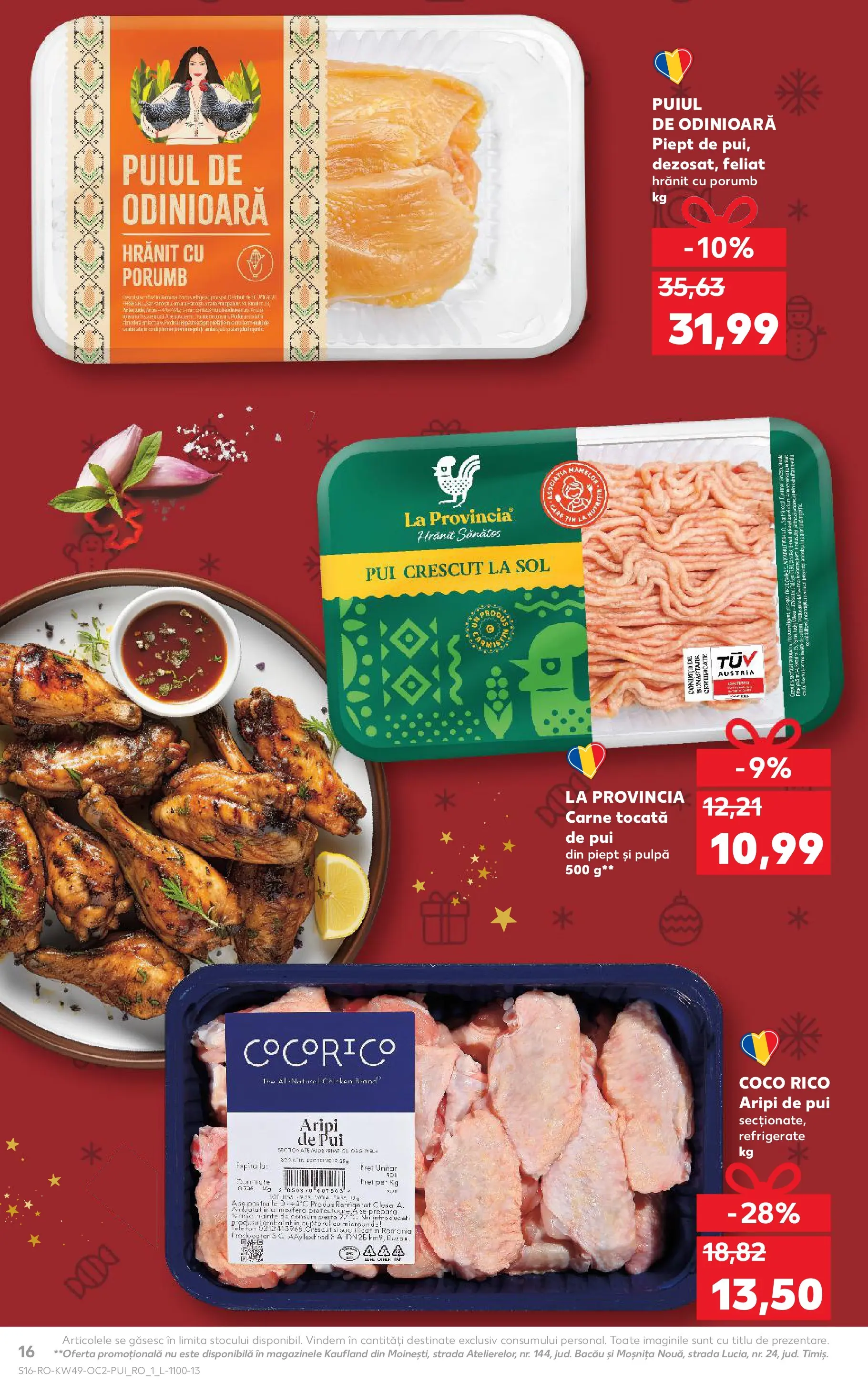 Catalog Kaufland - Ploiești 03.12.2025 - Revista si Oferta | Pagină: 16 | Produse: Hacıyatmaz Kedi Oyuncağı, Kedi Oyun Alanları, Carne tocată, Porumb