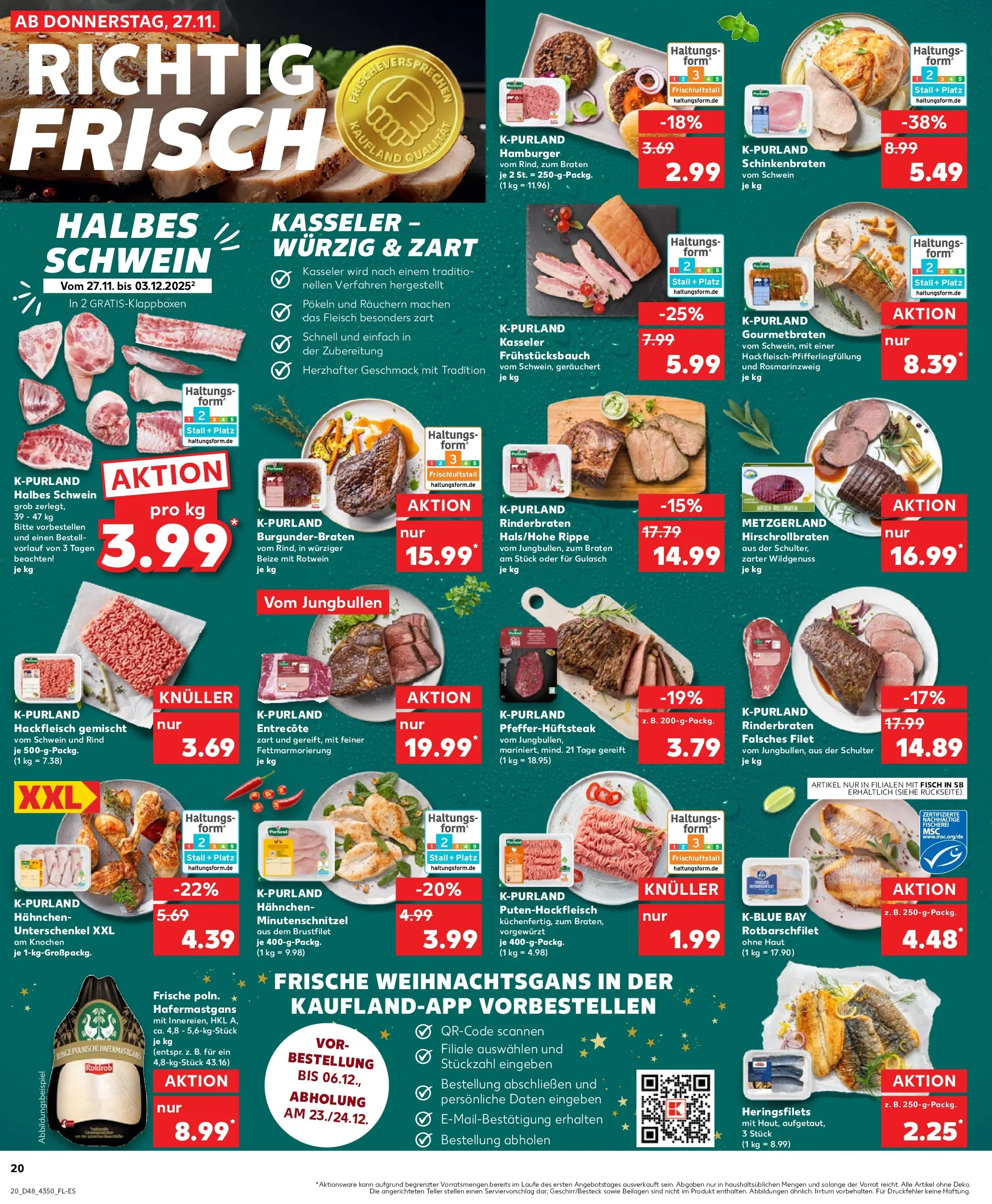 Prospekt Kaufland ab 30.11.2025 » Angebote Online zum Blättern | Seite: 20