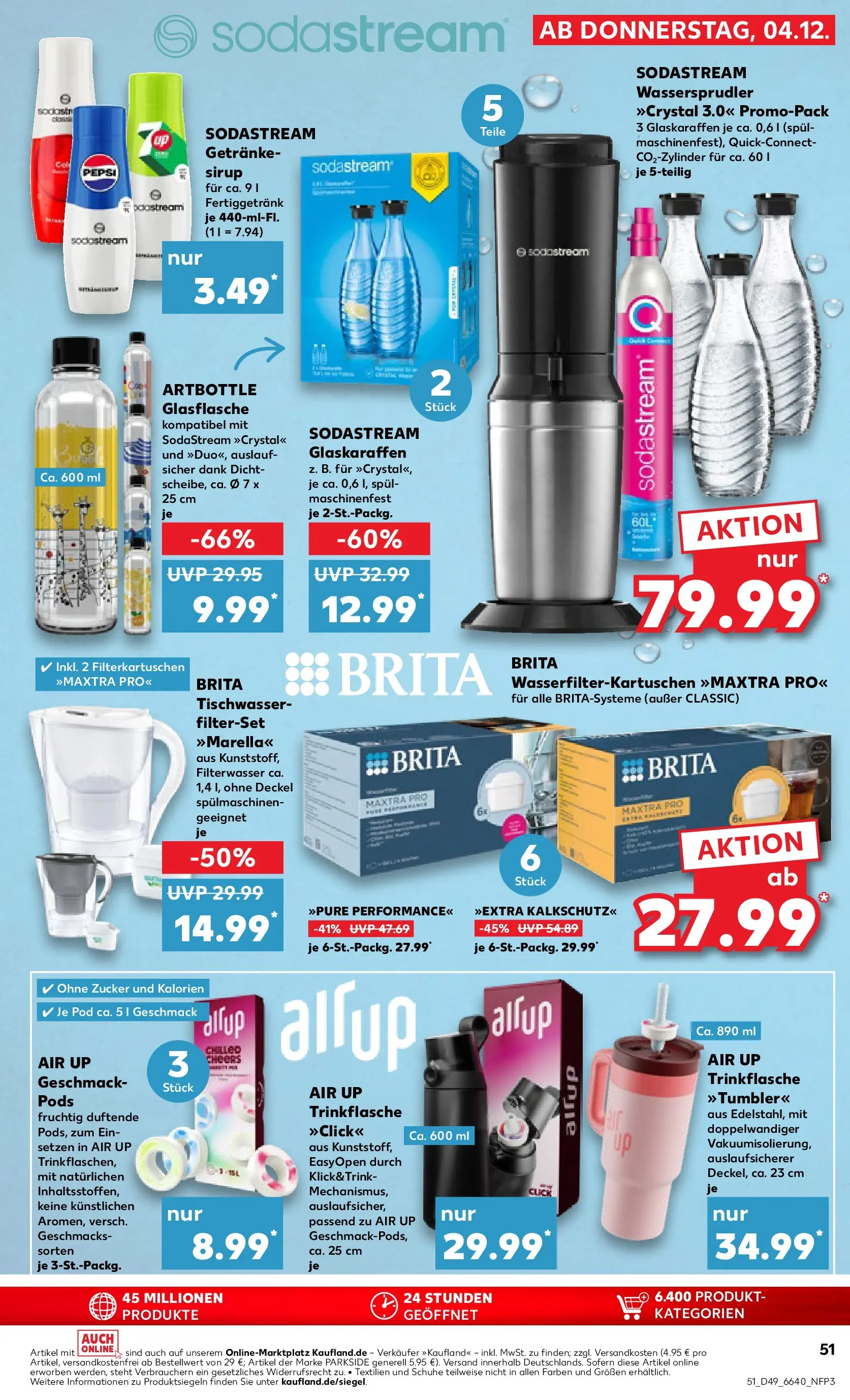 Prospekt Kaufland ab 03.12.2025 » Angebote Online zum Blättern | Seite: 51 | Produkte: Sirup, Zucker, Pepsi, Sodastream