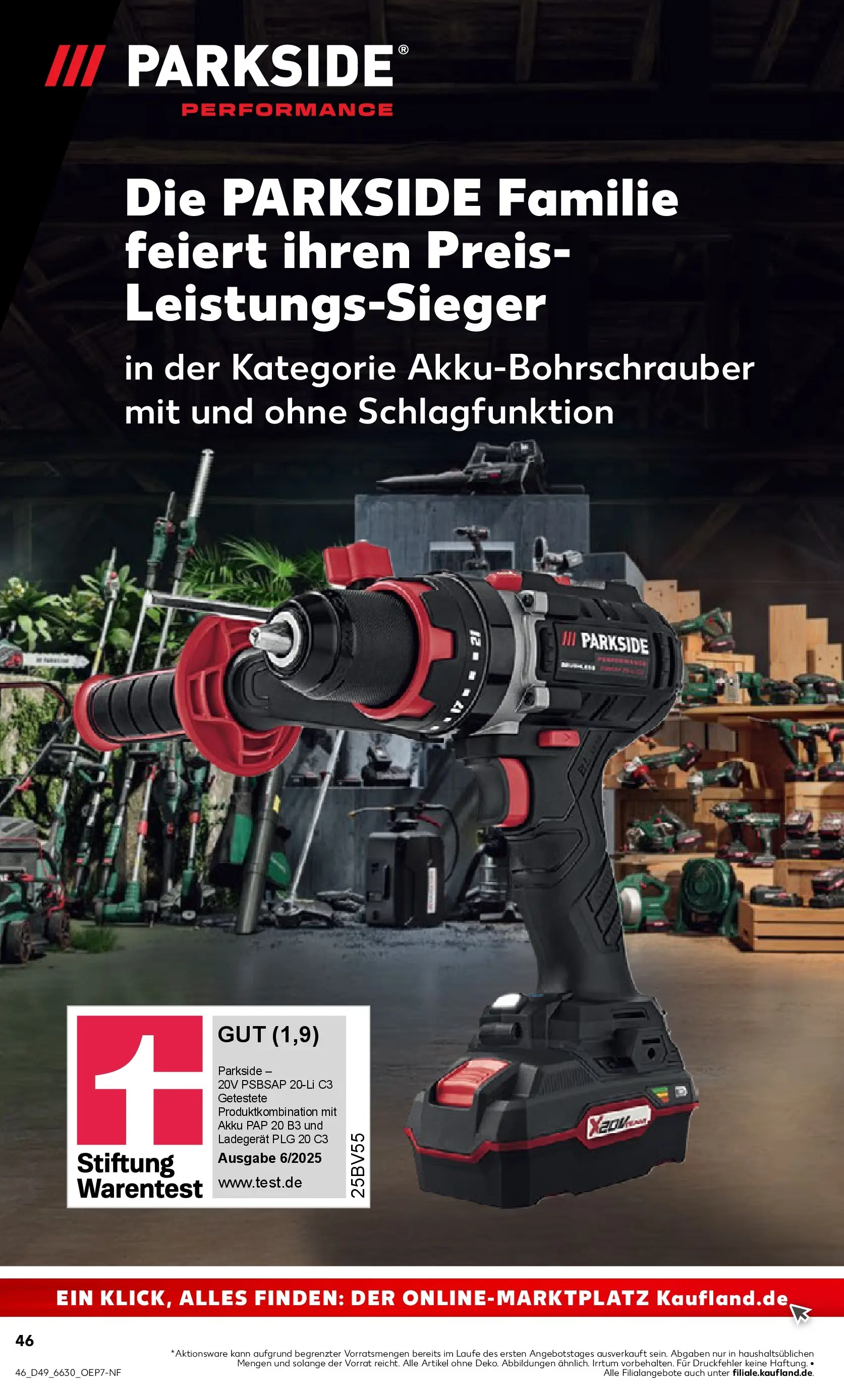 Prospekt Kaufland ab 03.12.2025 » Angebote Online zum Blättern | Seite: 46 | Produkte: Ladegerät