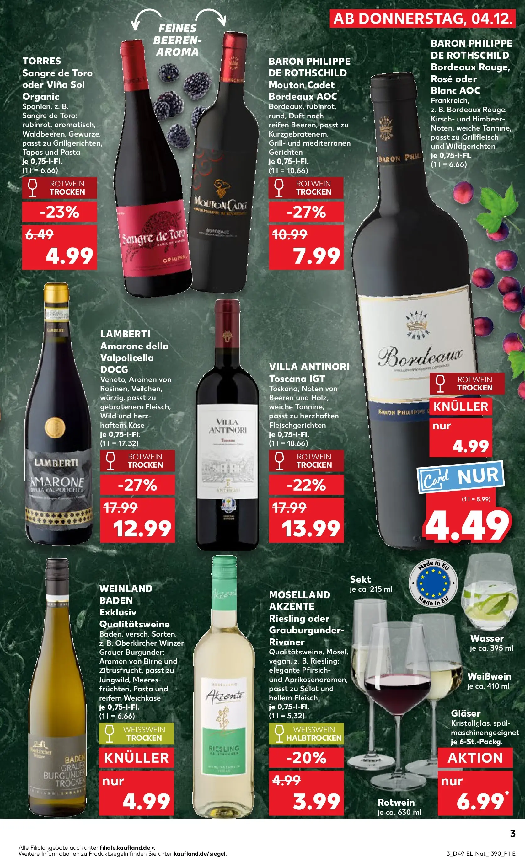 Prospekt Kaufland ab 04.12.2025 » Angebote und Werbung Online | Seite: 69 | Produkte: Grill, Rotwein, Grillfleisch, Pfirsich Prospekt Kaufland ab 04.12.2025 » Angebote Online zum Blättern | Seite: 69 | Produkte: Grill, Rotwein, Grillfleisch, Pfirsich