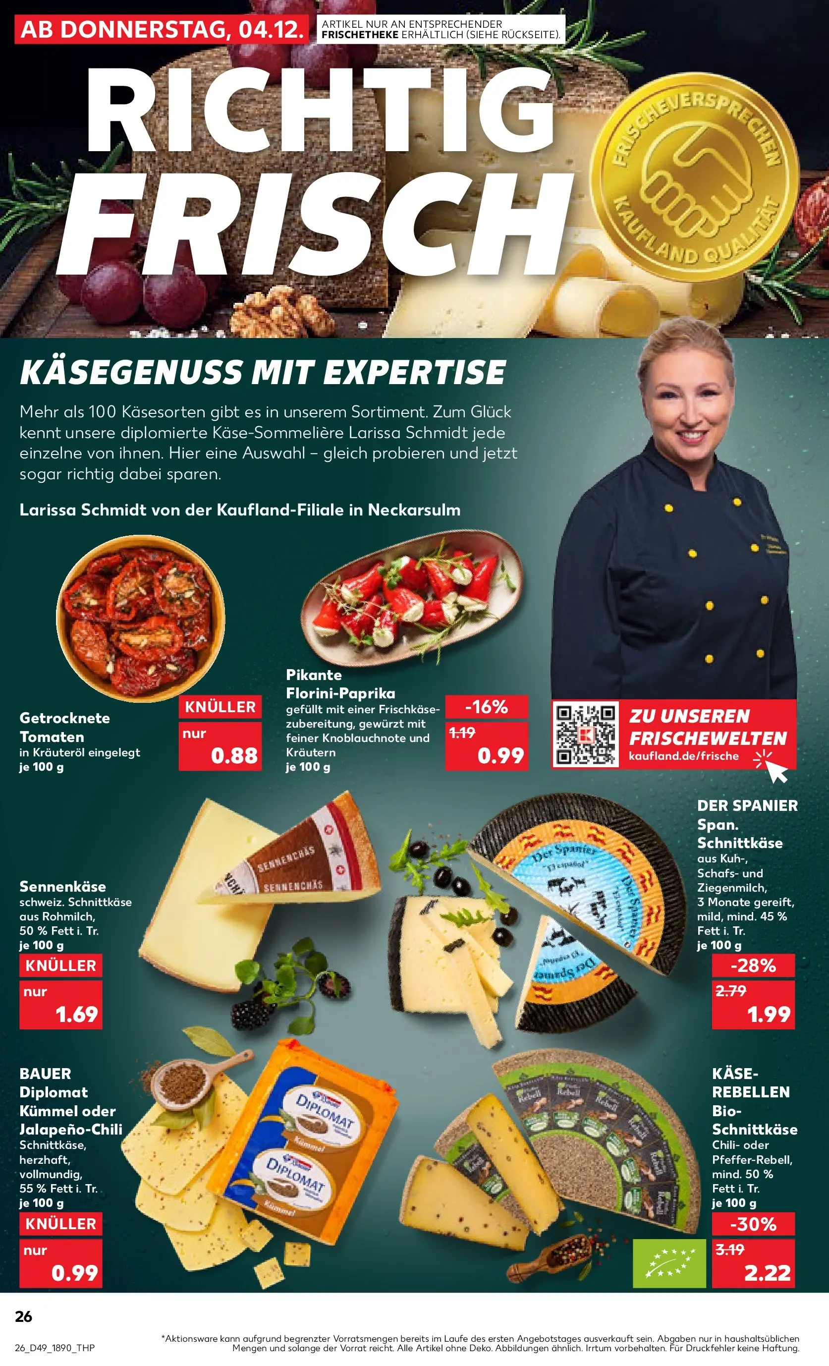 Prospekt Kaufland ab 03.12.2025 » Angebote und Werbung Online | Seite: 26 Prospekt Kaufland ab 03.12.2025 » Angebote Online zum Blättern | Seite: 26