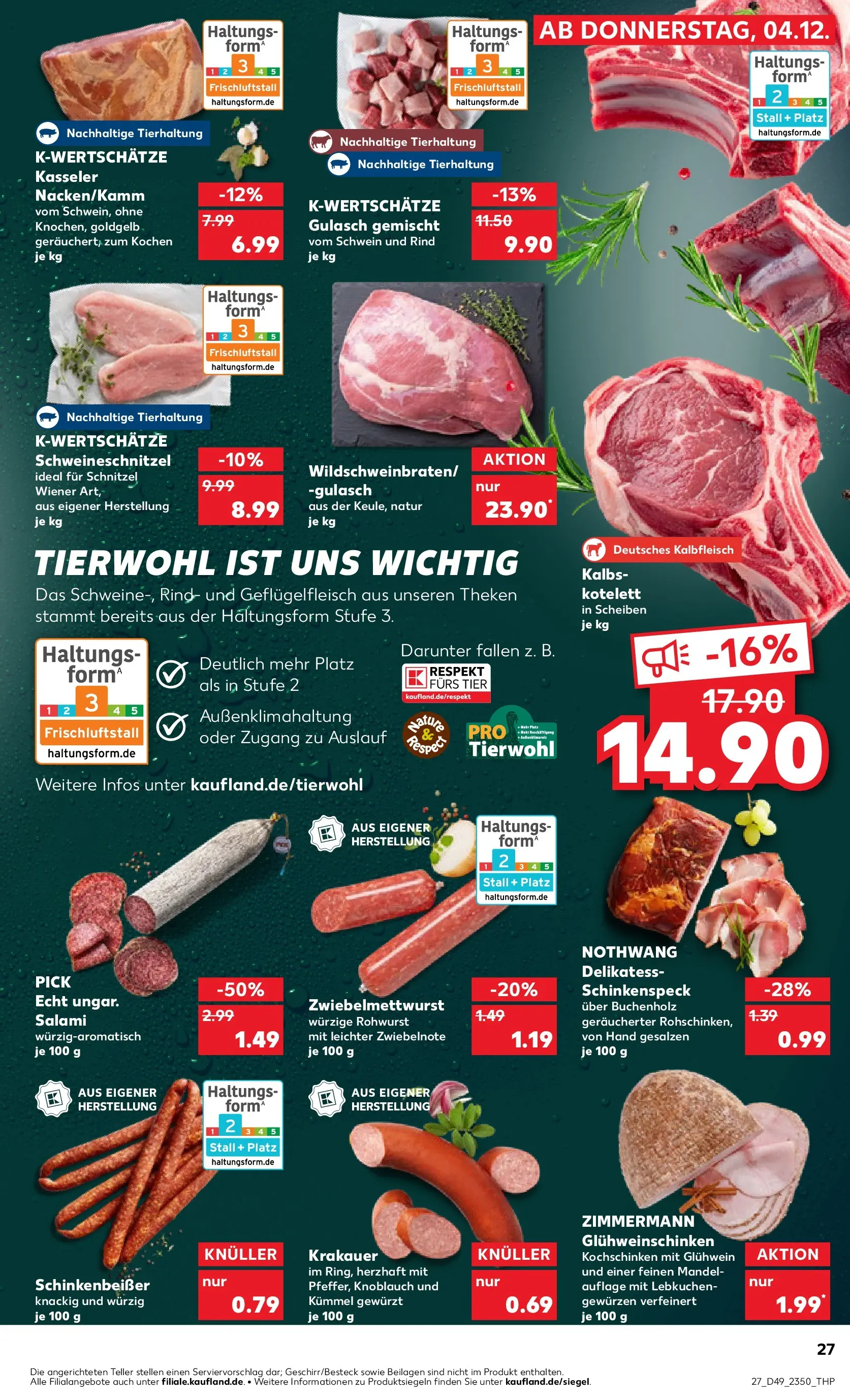 Prospekt Kaufland ab 03.12.2025 » Angebote Online zum Blättern | Seite: 27