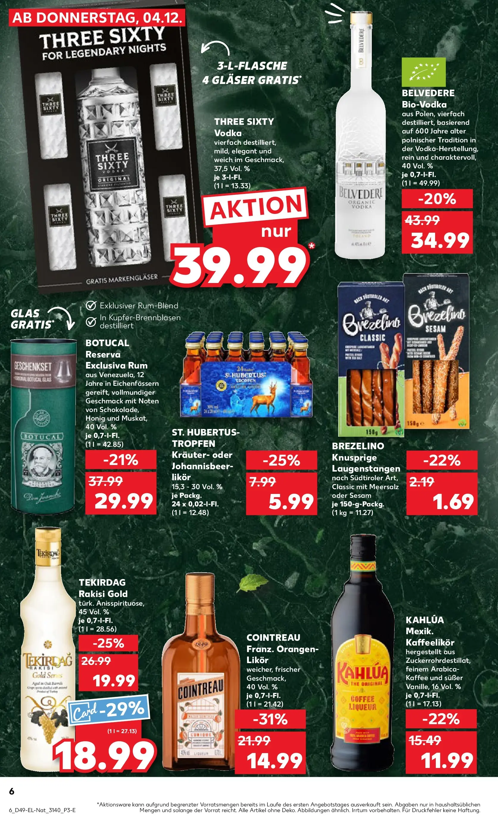 Prospekt Kaufland ab 04.12.2025 » Angebote Online zum Blättern | Seite: 72 | Produkte: Kaffee, Schokolade, Likör, Vodka