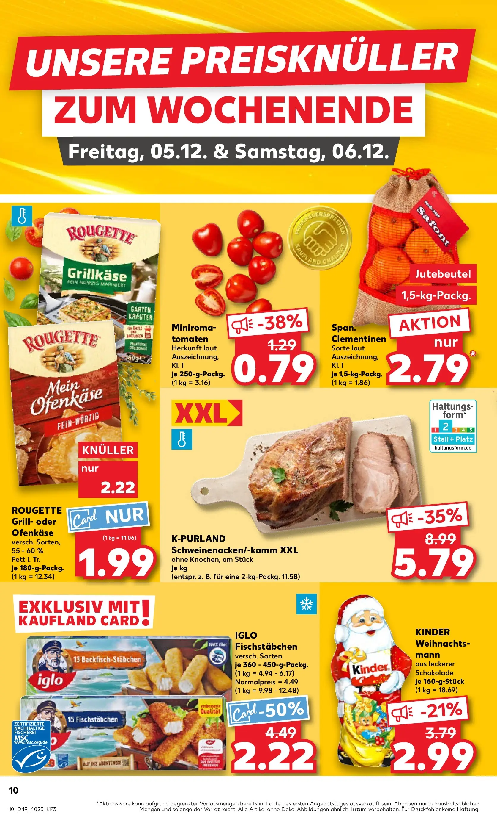 Prospekt Kaufland ab 04.12.2025 » Angebote und Werbung Online | Seite: 10 | Produkte: Grill, Schokolade, Tomaten, Fischstabchen Prospekt Kaufland ab 04.12.2025 » Angebote Online zum Blättern | Seite: 10 | Produkte: Grill, Schokolade, Tomaten, Fischstabchen