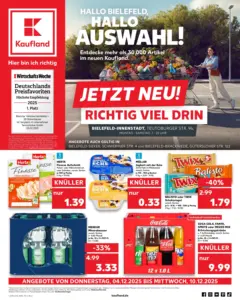 Kaufland prospekt Bielefeld	 ab 04.12.2025 gültig