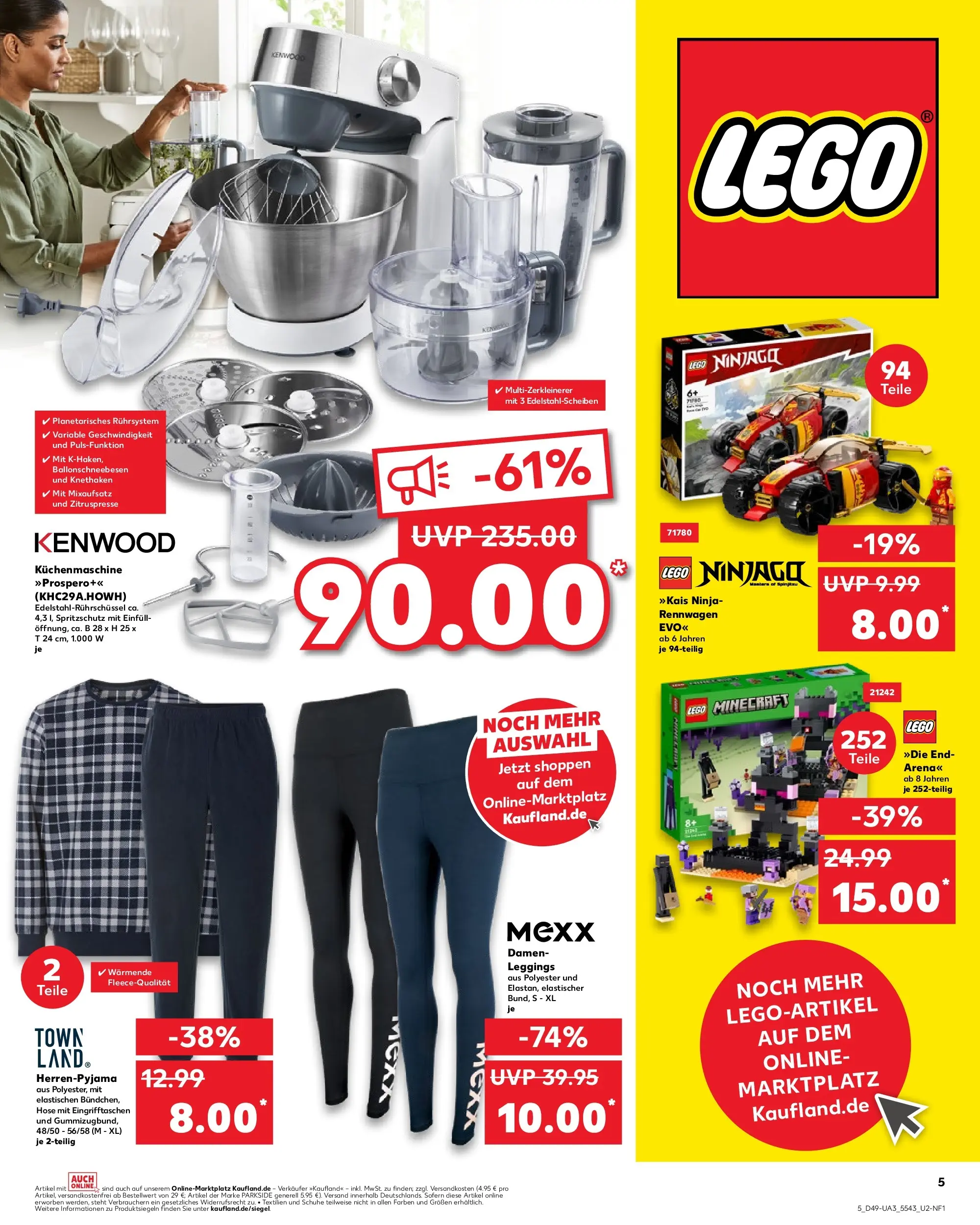 Prospekt Kaufland ab 04.12.2025 » Angebote und Werbung Online | Seite: 5 | Produkte: Hose, Leggings Prospekt Kaufland ab 04.12.2025 » Angebote Online zum Blättern | Seite: 5 | Produkte: Hose, Leggings