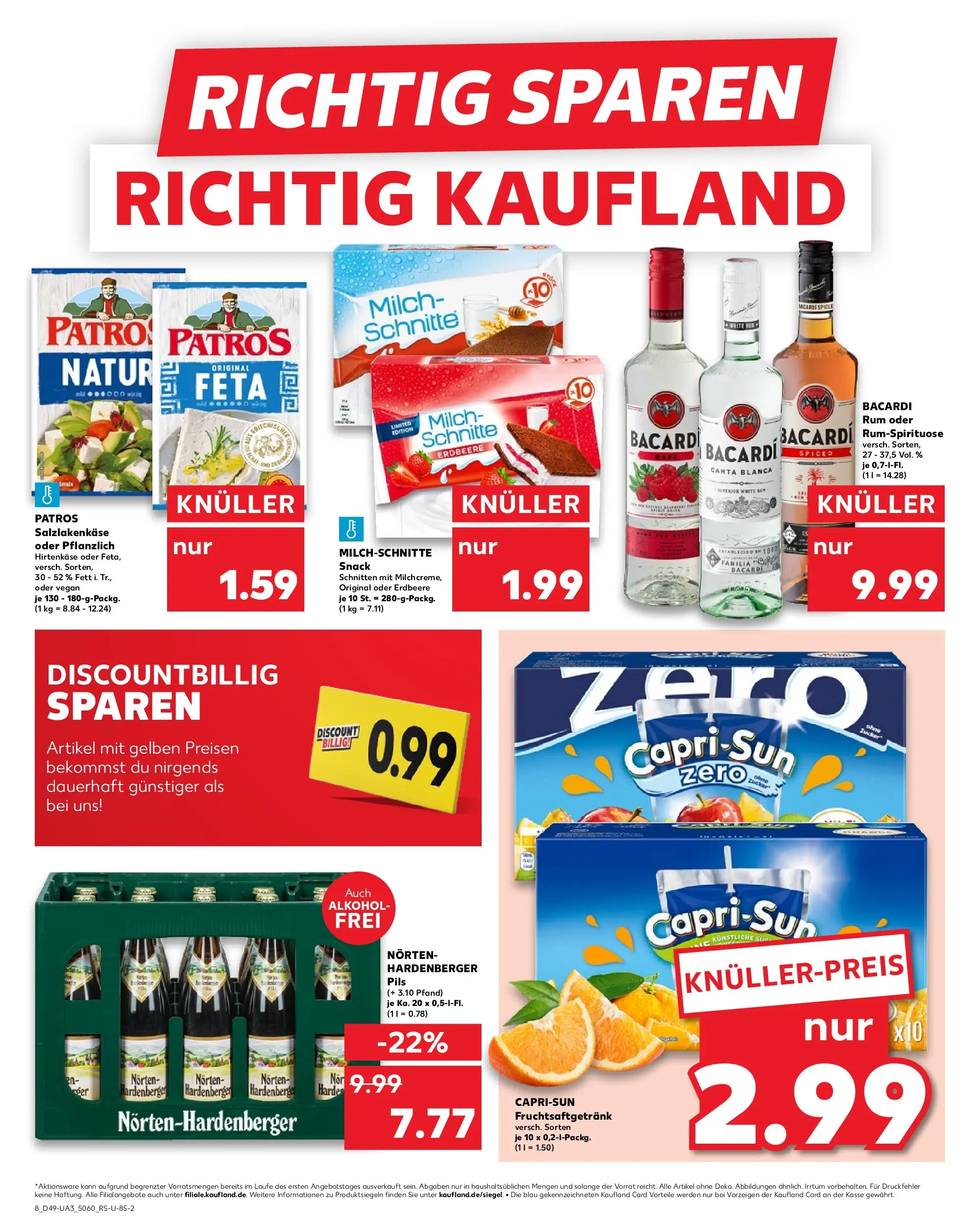Prospekt Kaufland ab 04.12.2025 » Angebote und Werbung Online | Seite: 8 | Produkte: Feta, Milch, Rum, Pils Prospekt Kaufland ab 04.12.2025 » Angebote Online zum Blättern | Seite: 8 | Produkte: Feta, Milch, Rum, Pils