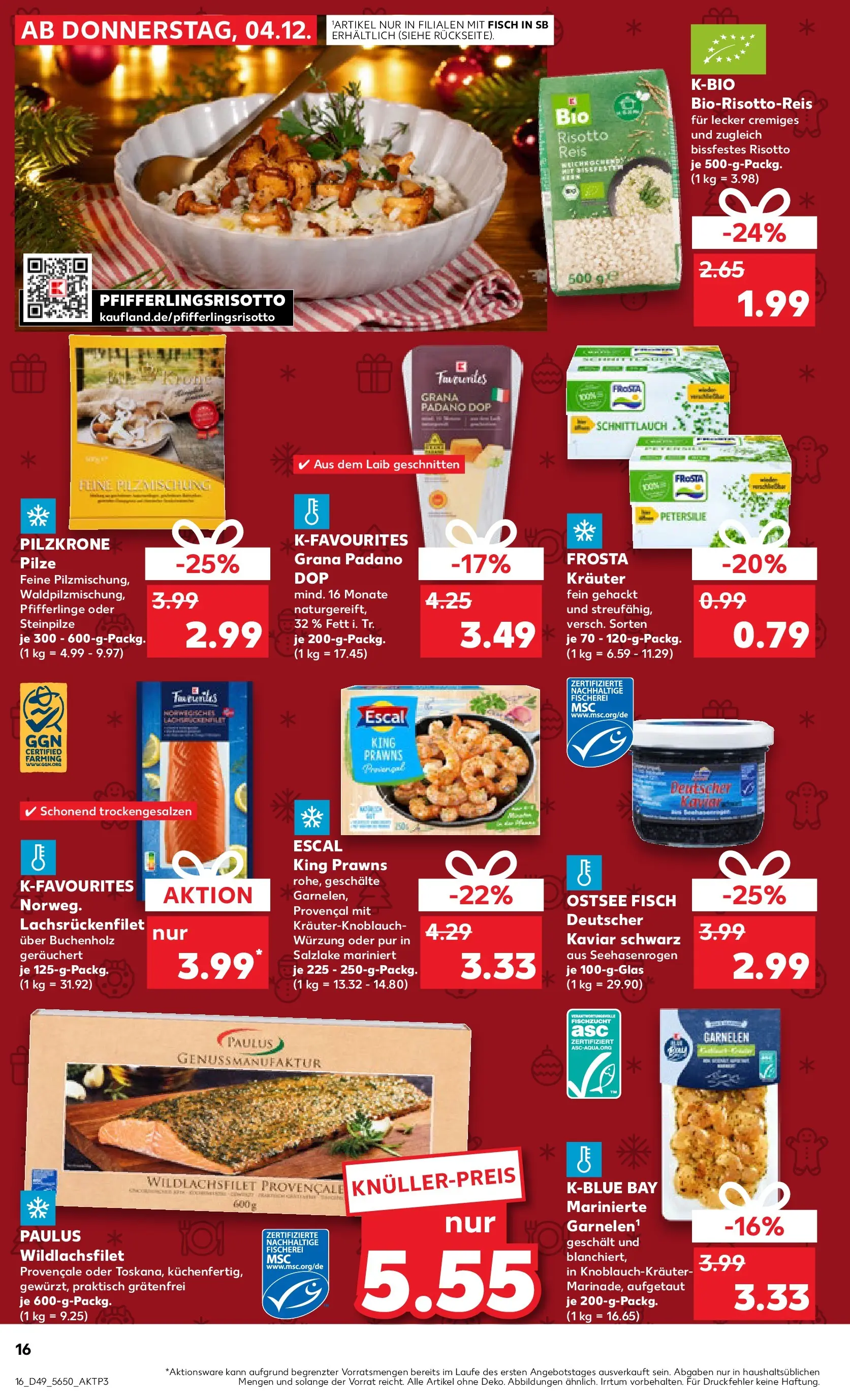 Prospekt Kaufland ab 04.12.2025 » Angebote Online zum Blättern | Seite: 16