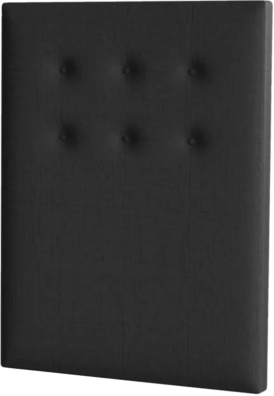 JYSK Табла за легло 90x124 см NISA сиво-40