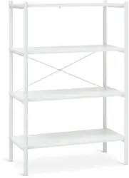 JYSK Етажерка LINDVED 4 рафта бяла