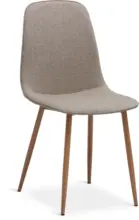 JYSK JYSK Кухненски стол BISTRUP цвят пясък/натурален дъб