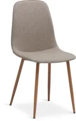 JYSK Кухненски стол BISTRUP цвят пясък/натурален дъб