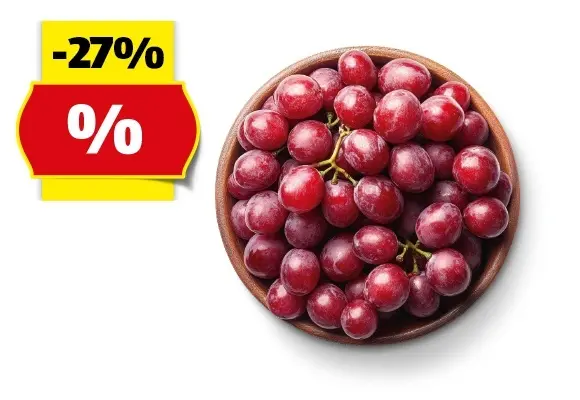 HOFER MARKTPLATZ Premium Trauben kernlos rot