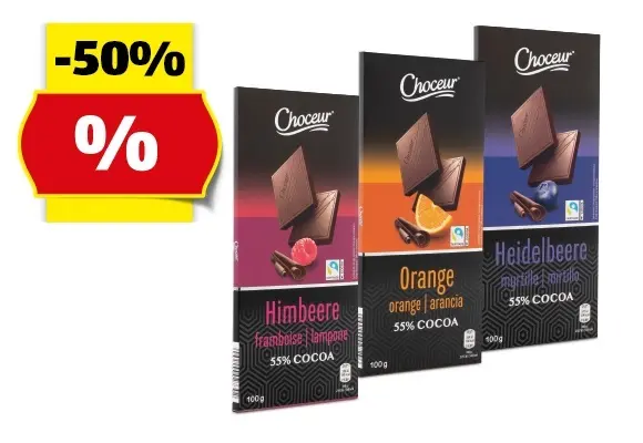 CHOCEUR Choceur Noir Frucht, 100 g