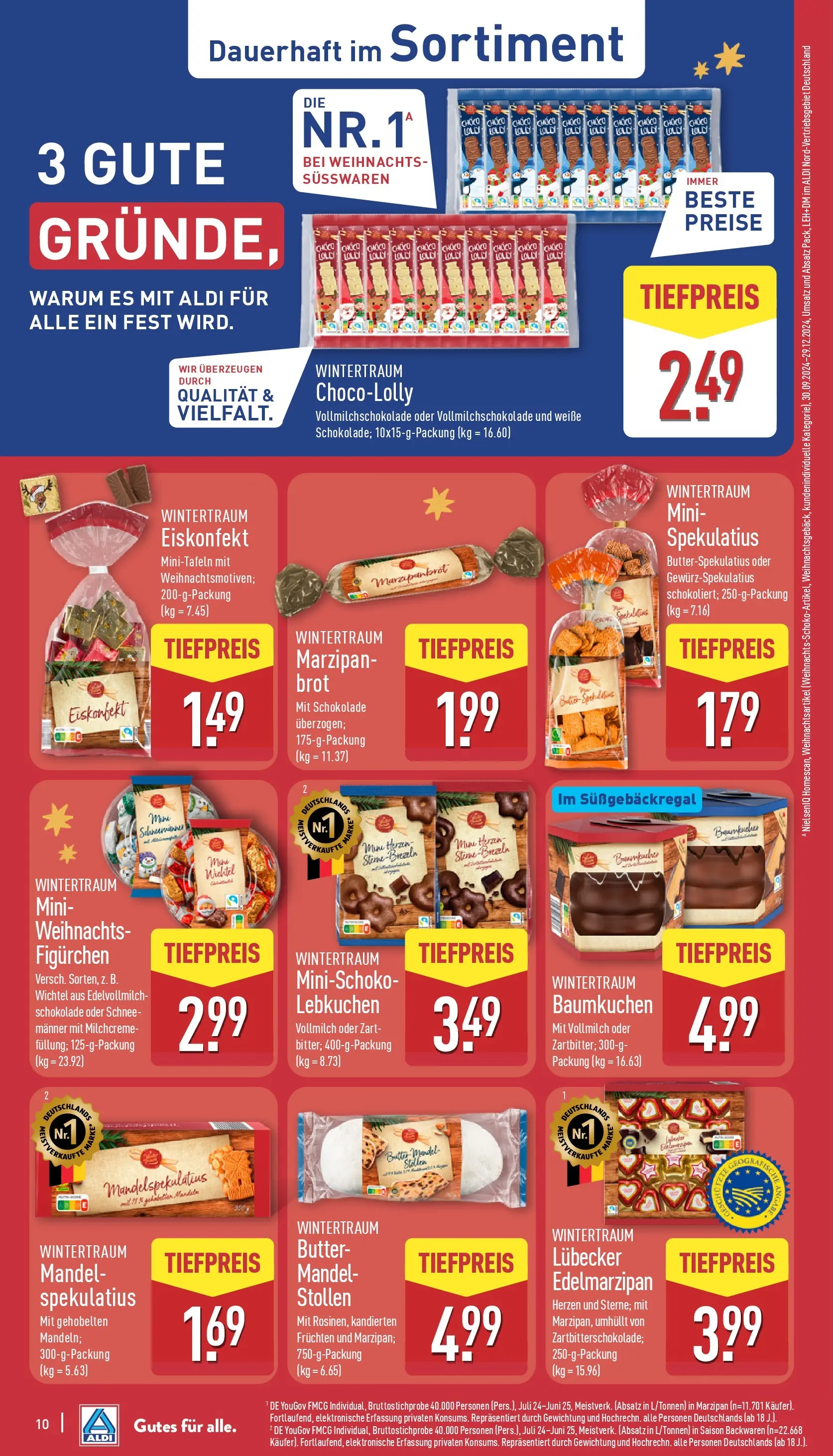 Aldi - ALDI Nord: Wochenangebote (ab 07.12.2025) » Angebote Online | Seite: 11 | Produkte: Butter, Schokolade, Brot