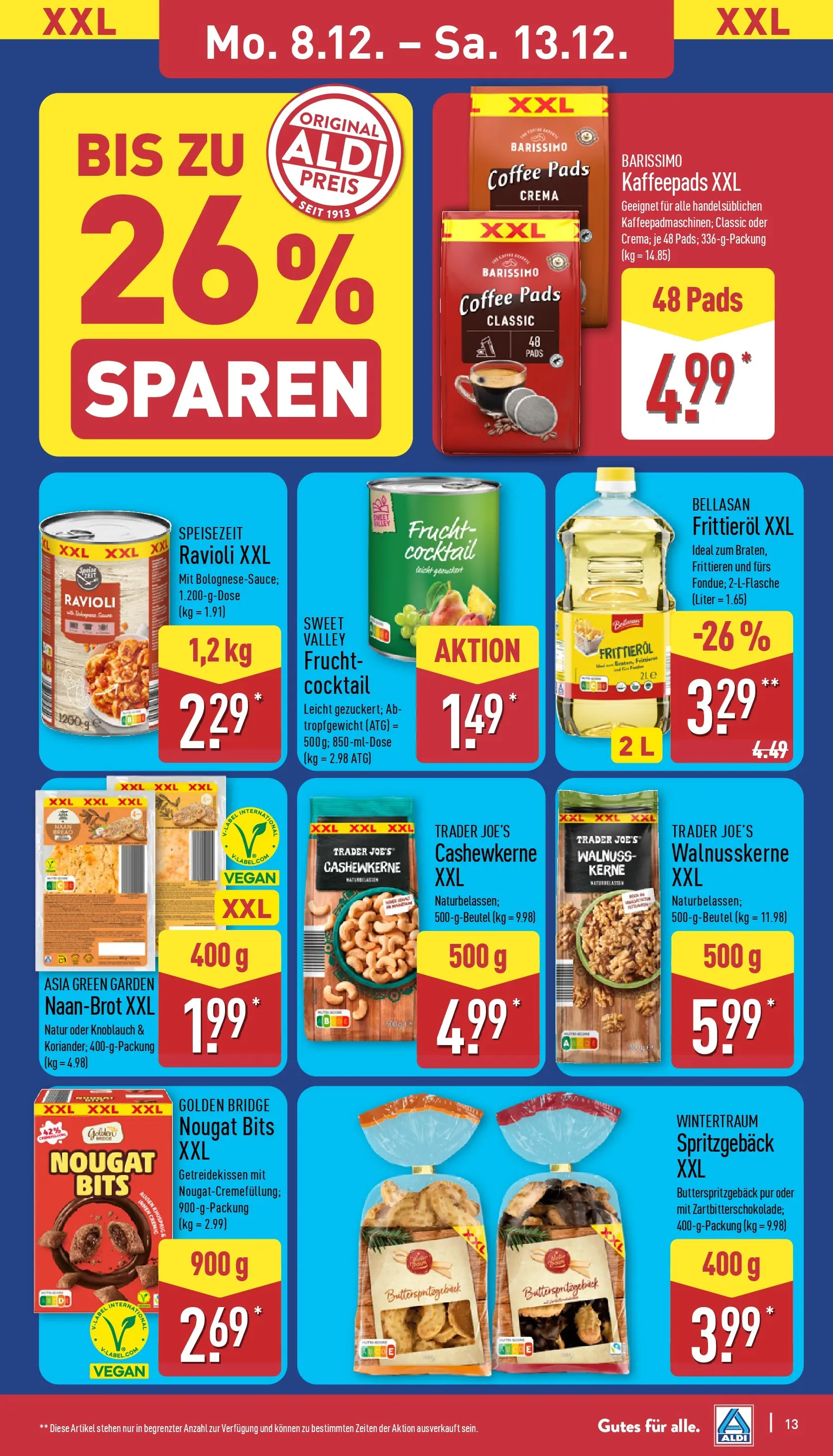 Aldi - ALDI Nord: Wochenangebote (ab 07.12.2025) » Angebote Online | Seite: 14 | Produkte: Kaffeepads, Knoblauch