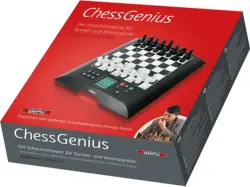 Millennium 2000 Chess Genius (M810) Schachcomputer, Schwarz/weiss