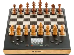 Millennium 2000 M818 Chess Genius Pro 2024 (M818) Holzoptik Schachcomputer, Mehrfarbig