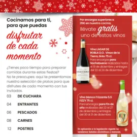 Listos para llevar y disfrutar