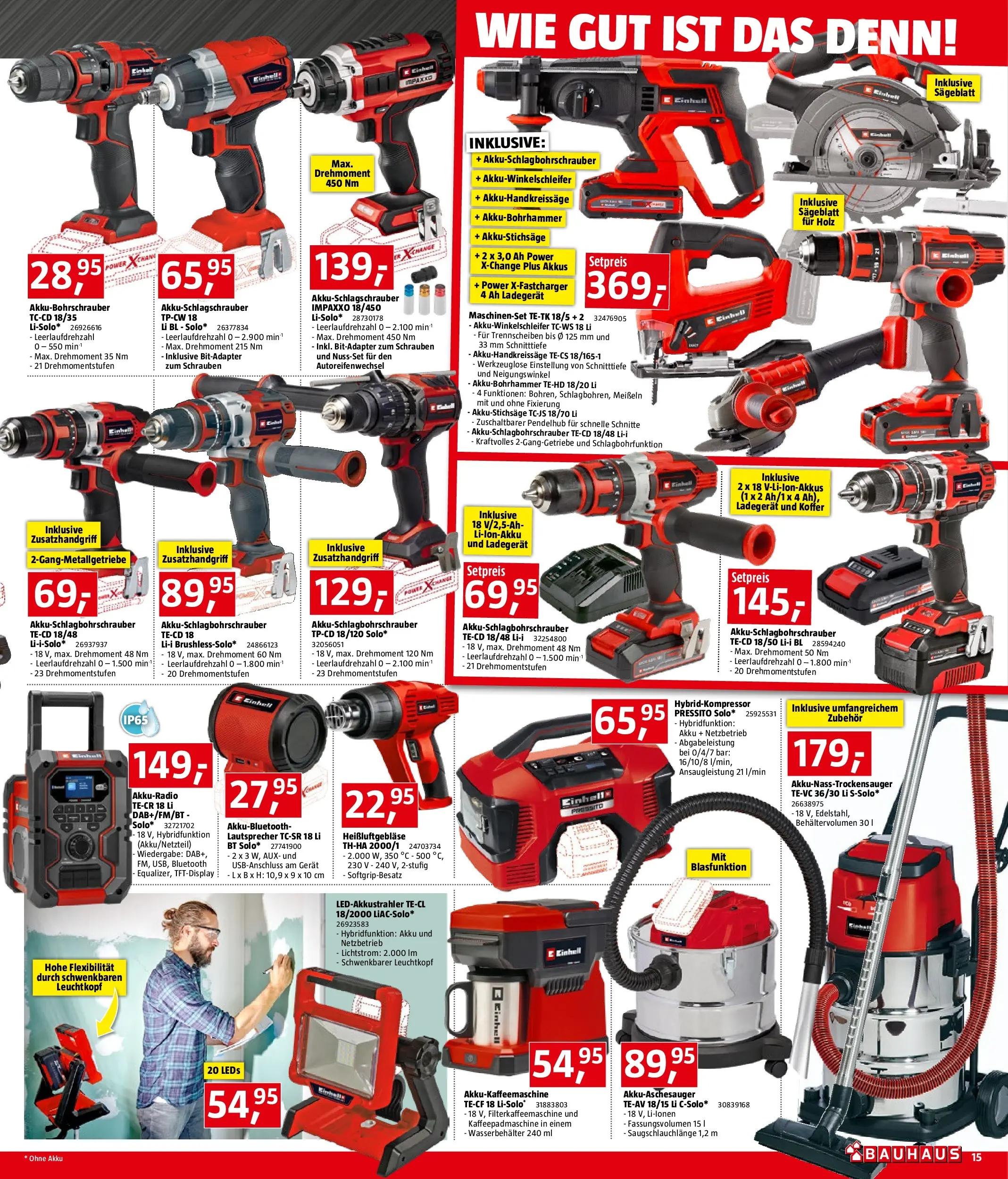 Bauhaus - BAUHAUS: Flugblatt von 02.12.2025 - Aktuelle Angebote | Seite: 15