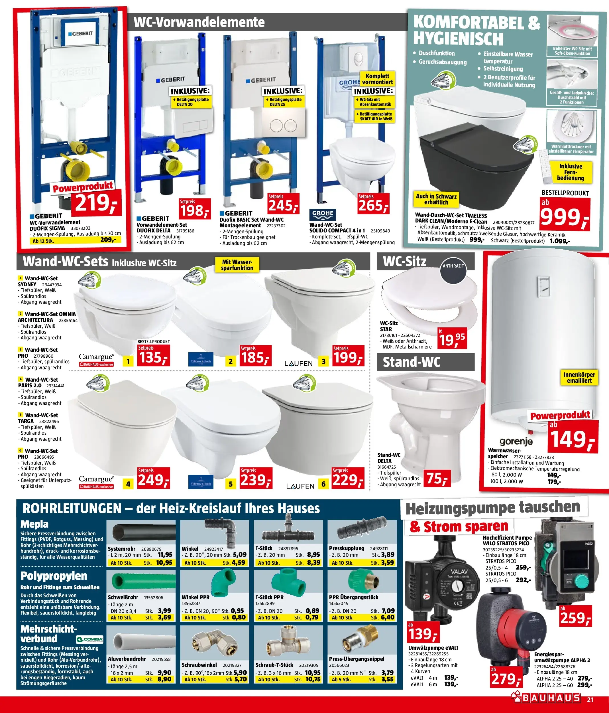 Bauhaus - BAUHAUS: Flugblatt von 02.12.2025 - Aktuelle Angebote | Seite: 21
