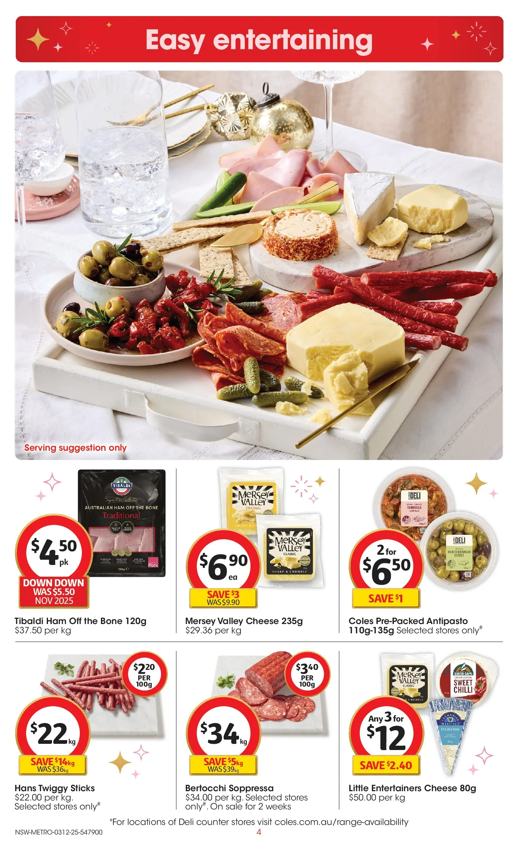 ﻿﻿Coles catalogue valid from 03/12/2025 > Online Australia | Page: 4