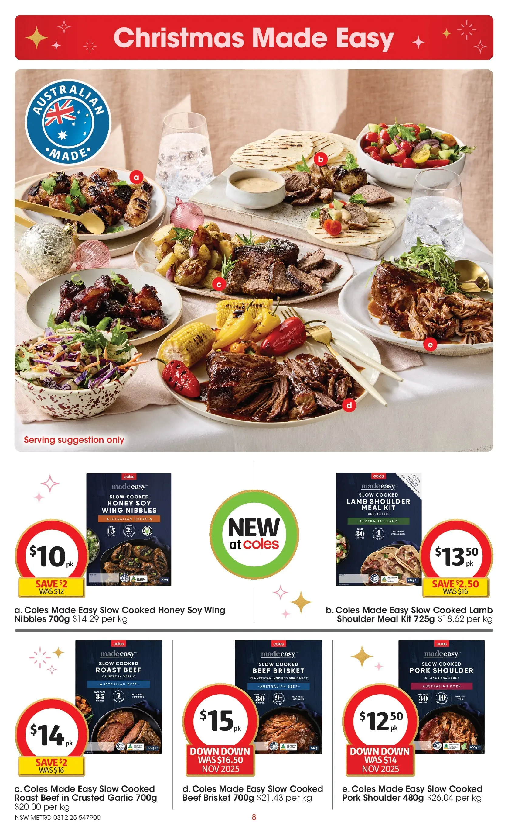 ﻿﻿Coles catalogue valid from 03/12/2025 > Online Australia | Page: 8