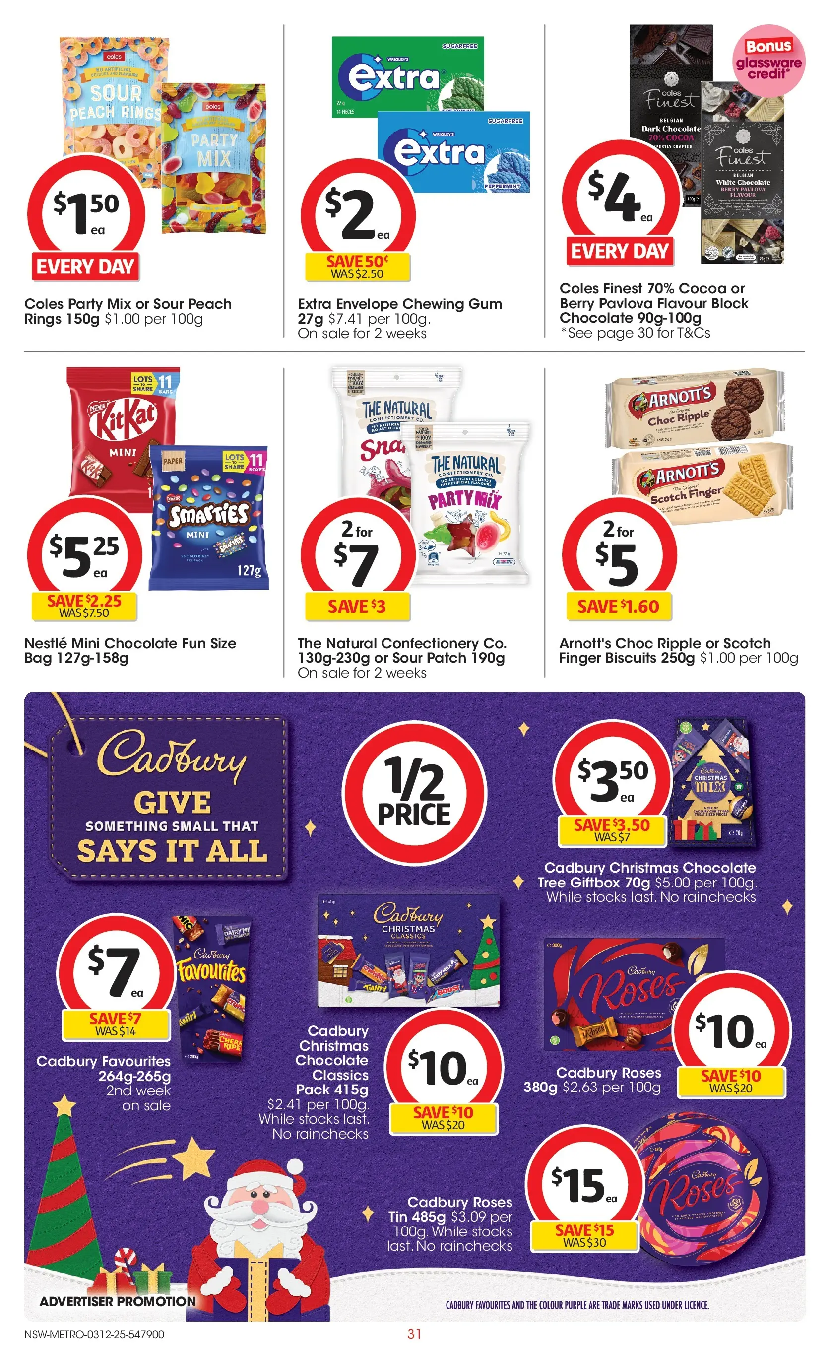 ﻿﻿Coles catalogue valid from 03/12/2025 > Online Australia | Page: 31