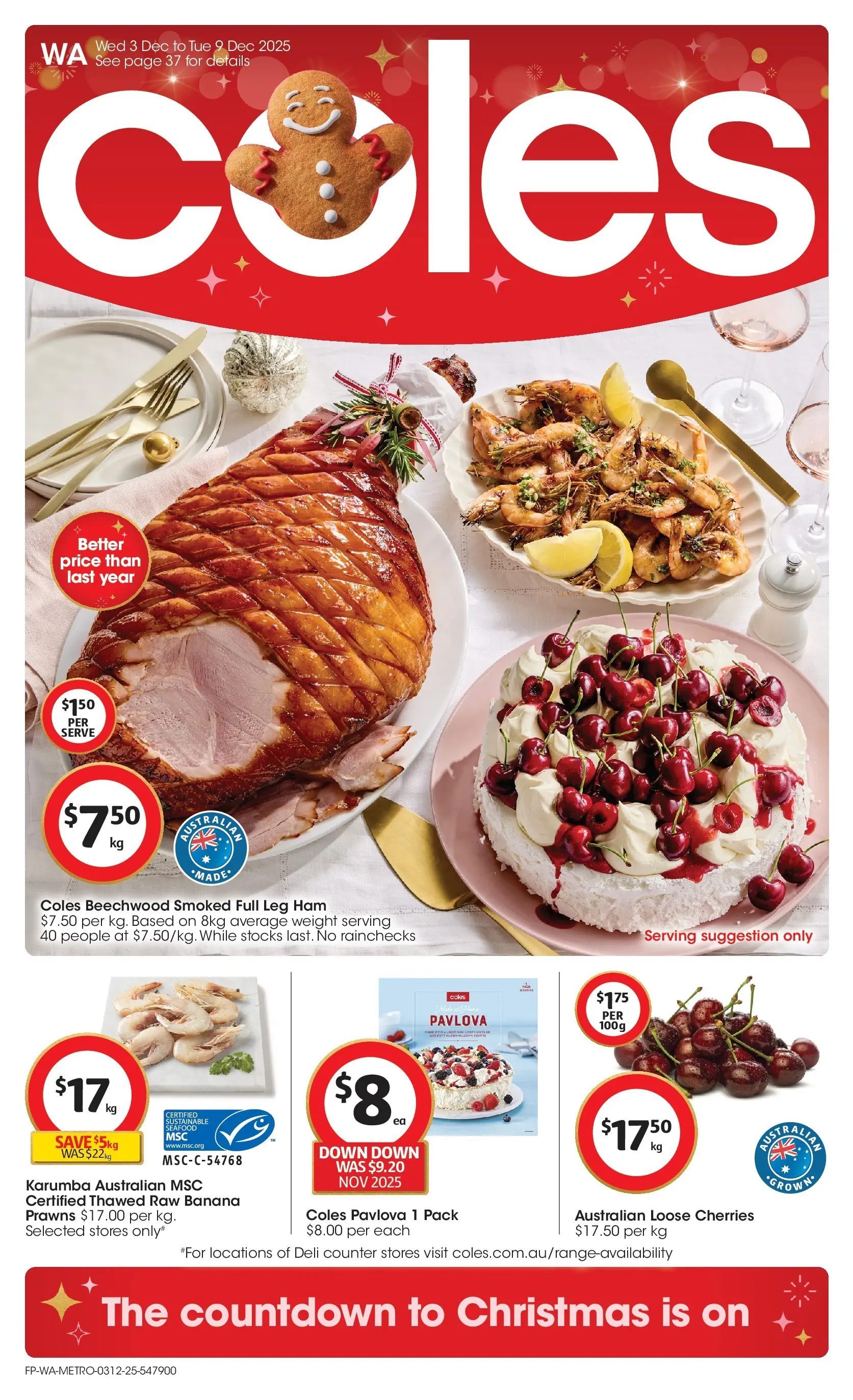 ﻿﻿Coles catalogue valid from 03/12/2025 > Online Australia | Page: 1