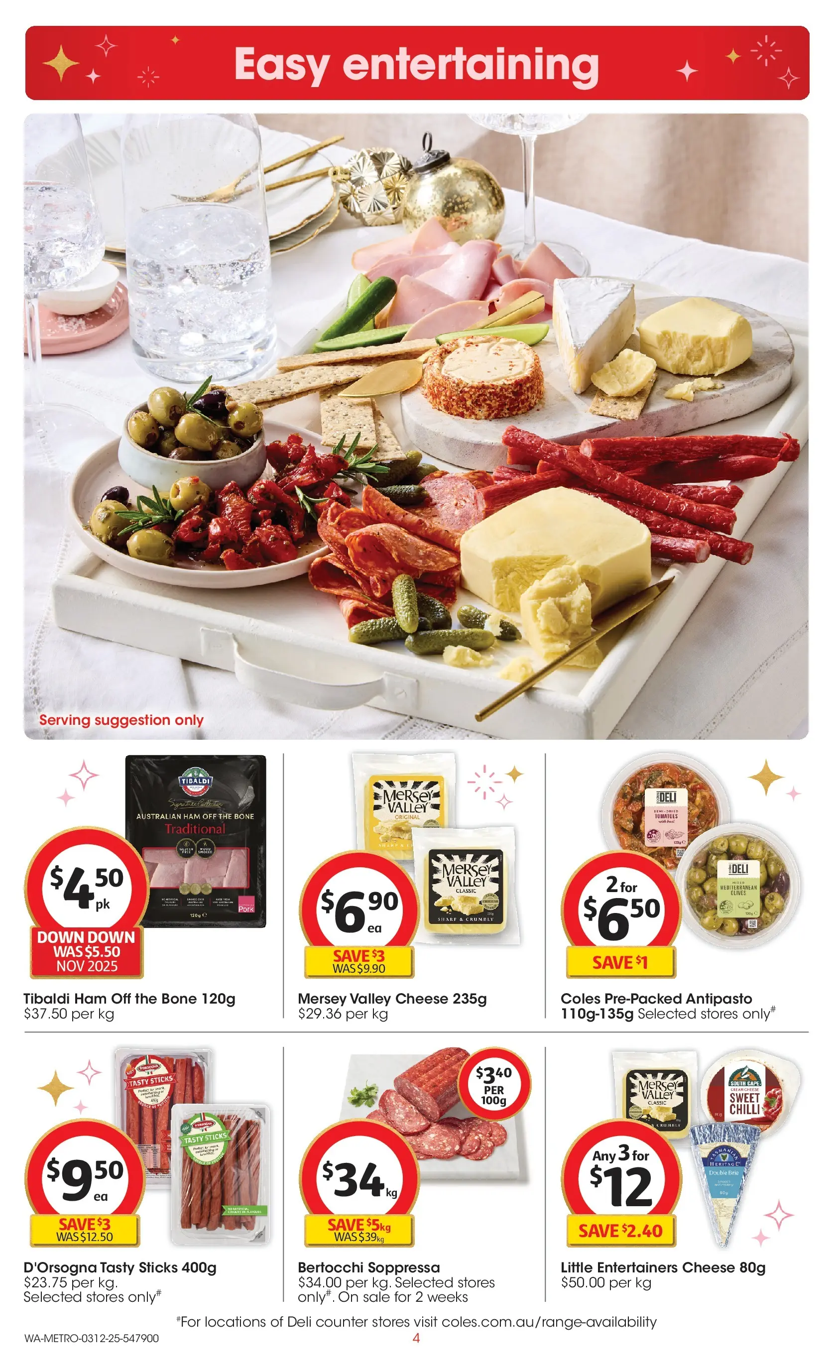 ﻿﻿Coles catalogue valid from 03/12/2025 > Online Australia | Page: 4