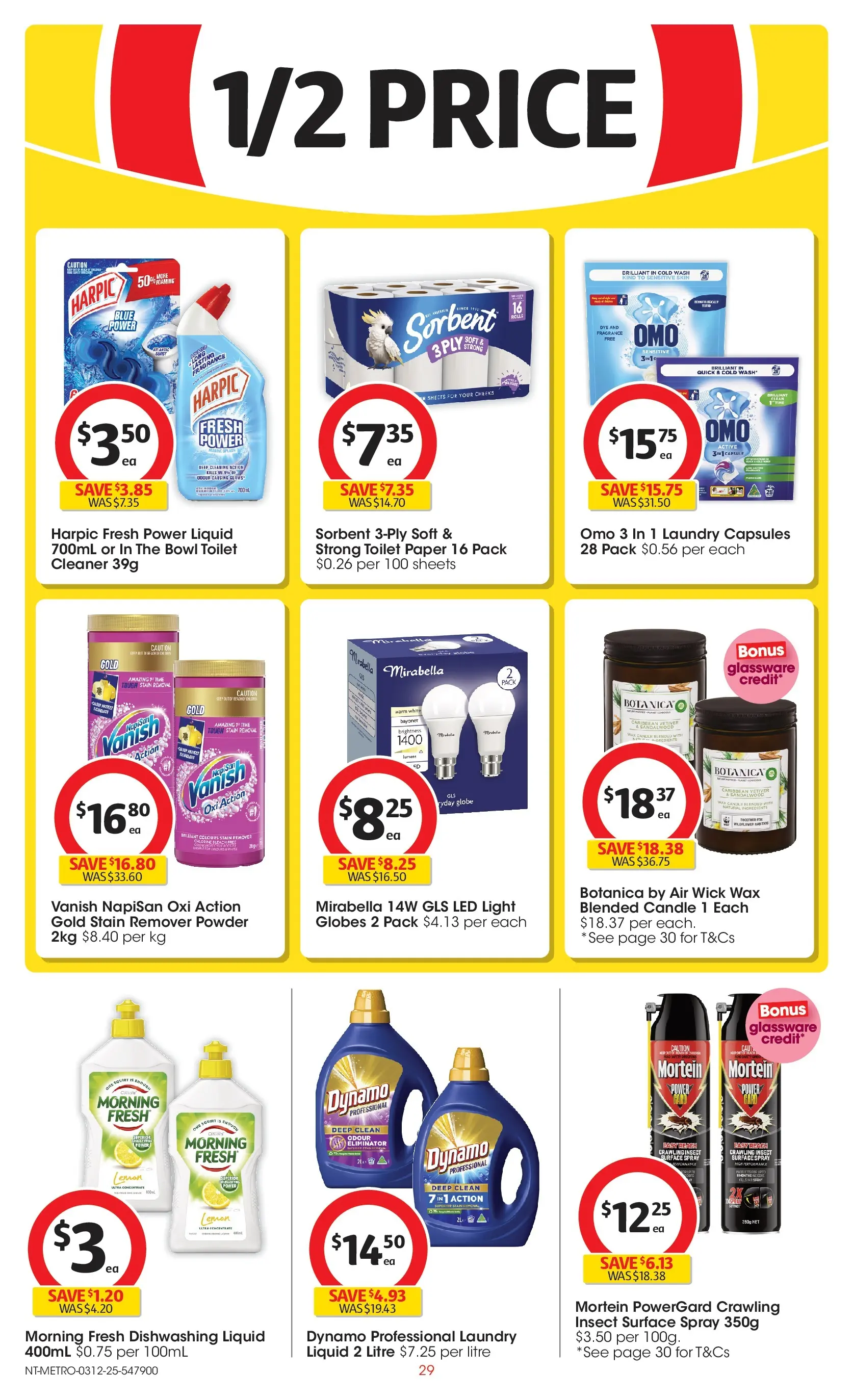 ﻿﻿Coles catalogue valid from 03/12/2025 > Online Australia | Page: 29 | Products: Toilet, Toilet paper, Laundry, Sensitive skin