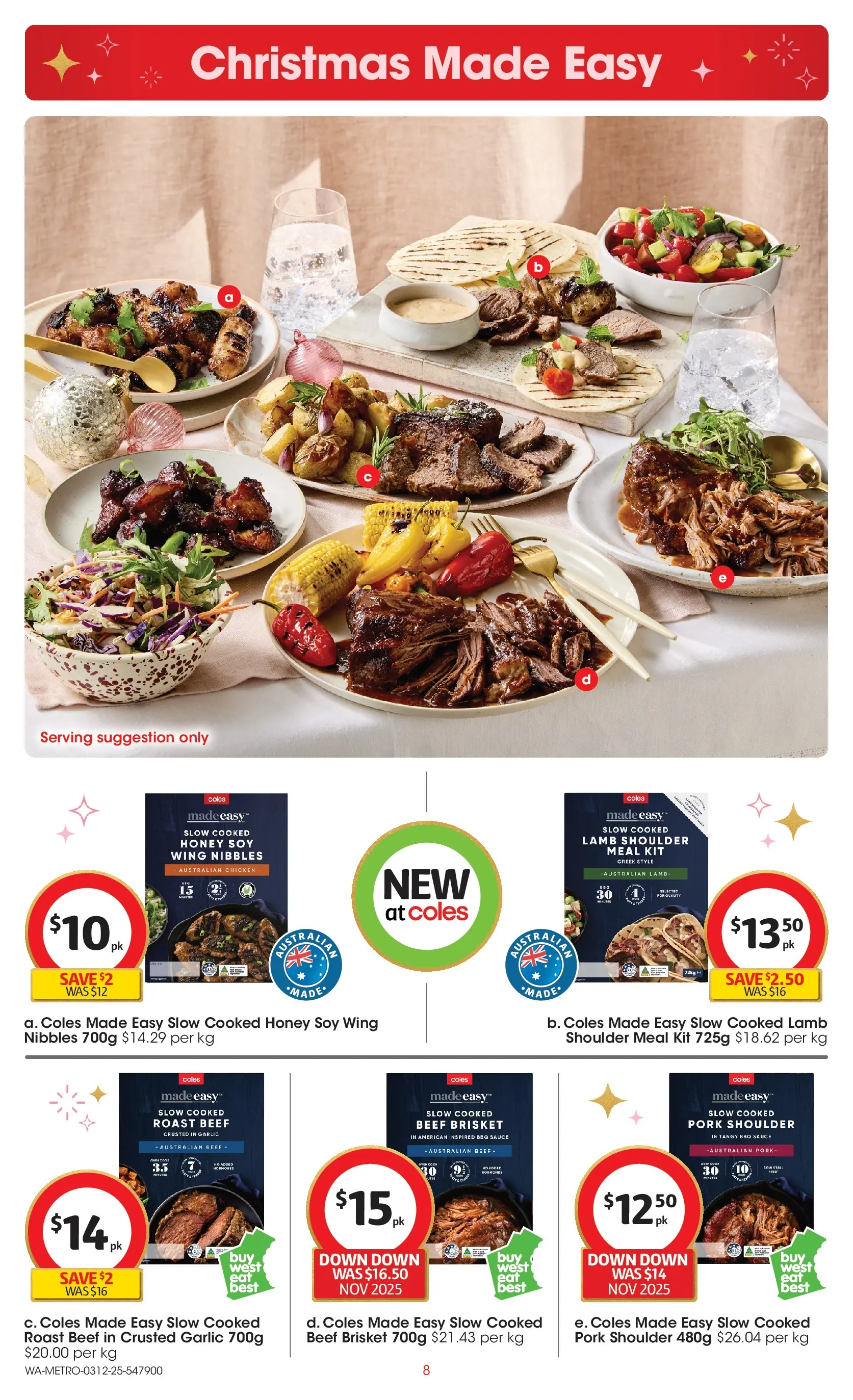 ﻿﻿Coles catalogue valid from 03/12/2025 > Online Australia | Page: 8
