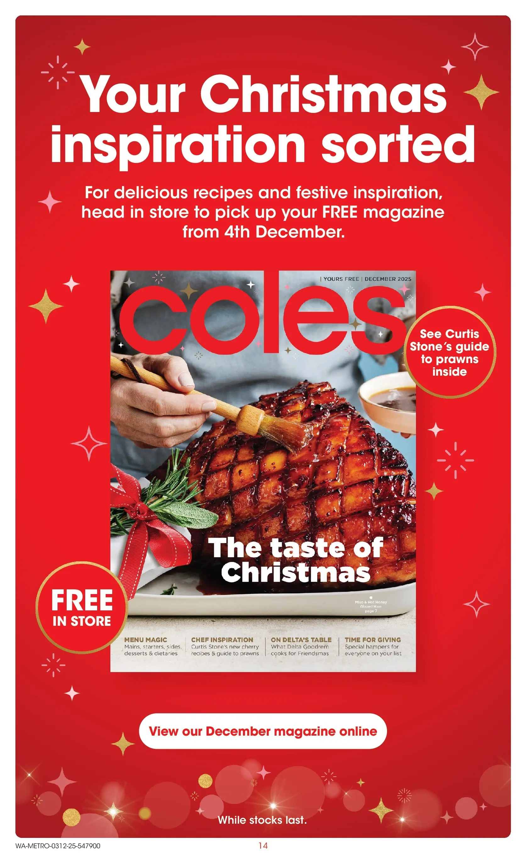 ﻿﻿Coles catalogue valid from 03/12/2025 > Online Australia | Page: 14