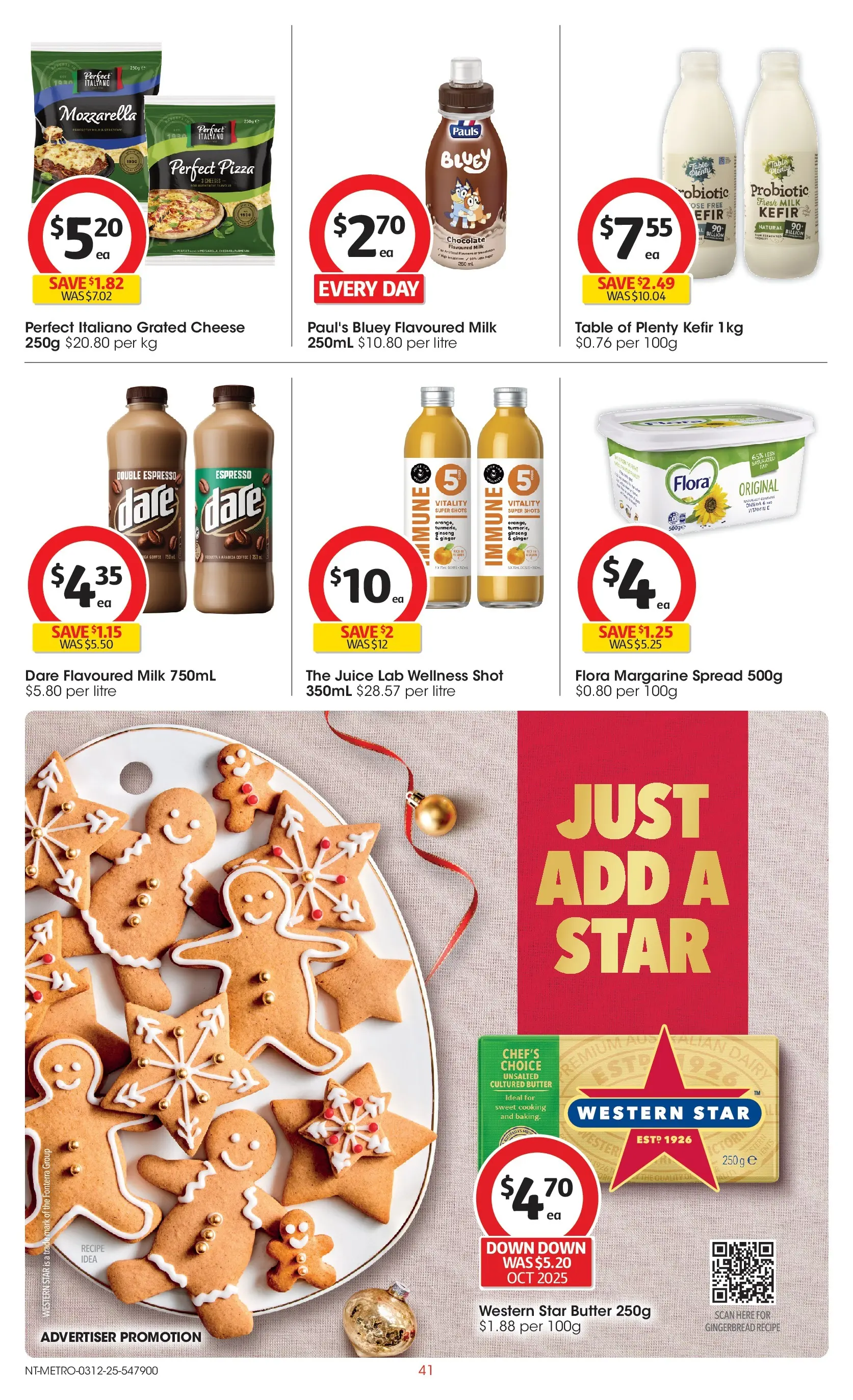 ﻿﻿Coles catalogue valid from 03/12/2025 > Online Australia | Page: 41 | Products: Butter, Chocolate, Ginger, Juice