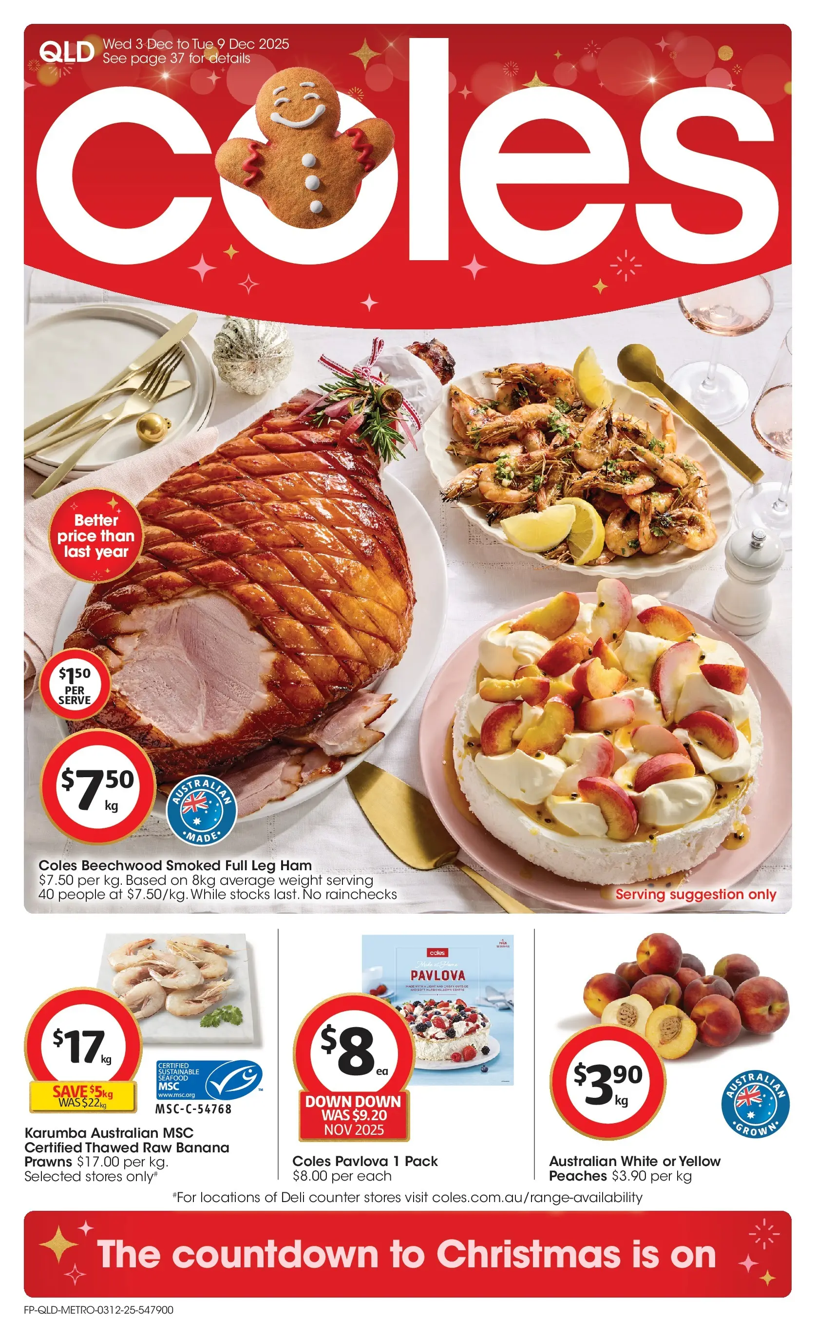 ﻿﻿Coles catalogue valid from 03/12/2025 > Online Australia | Page: 1