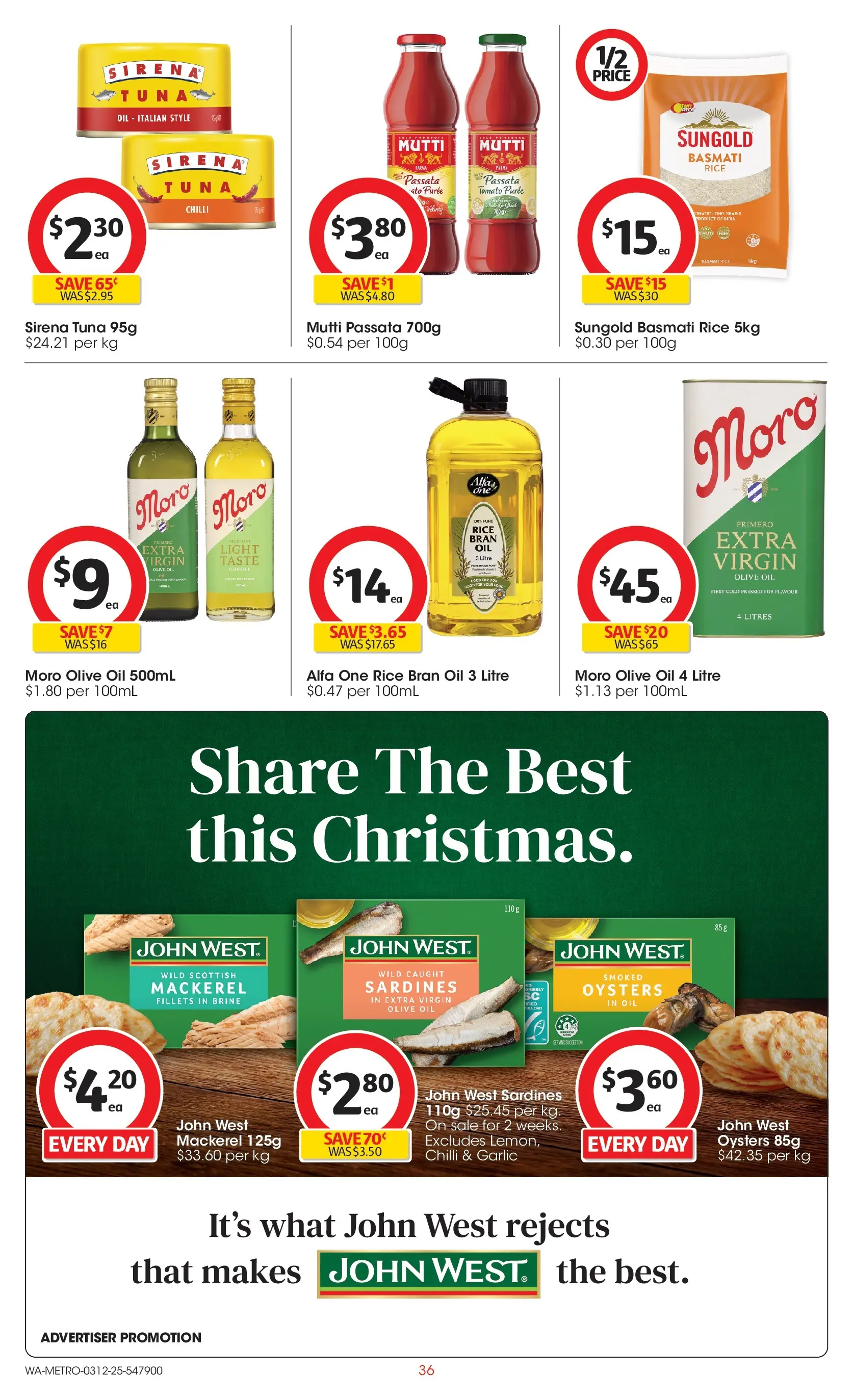 ﻿﻿Coles catalogue valid from 03/12/2025 > Online Australia | Page: 36