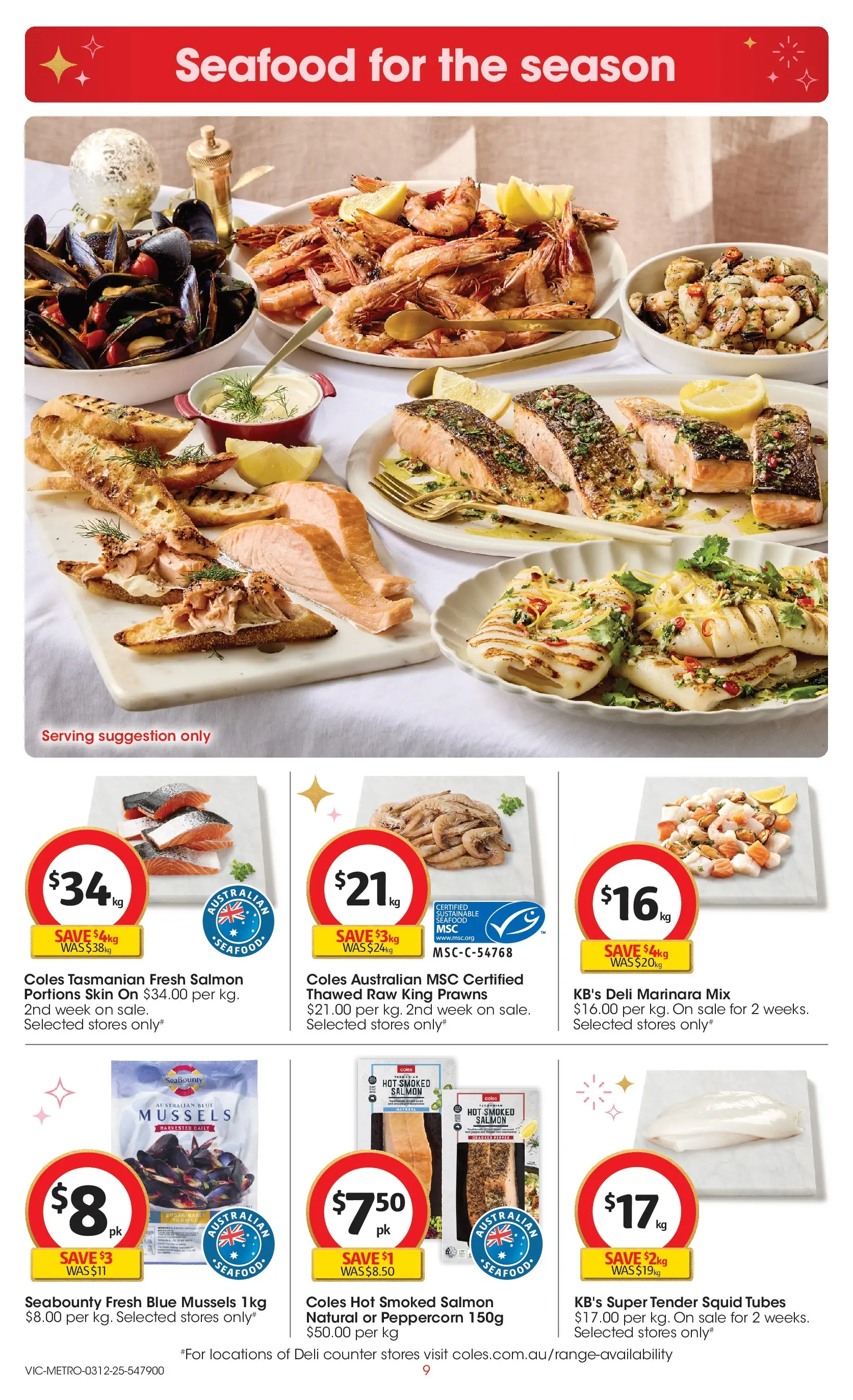 ﻿﻿Coles catalogue valid from 03/12/2025 > Online Australia | Page: 9