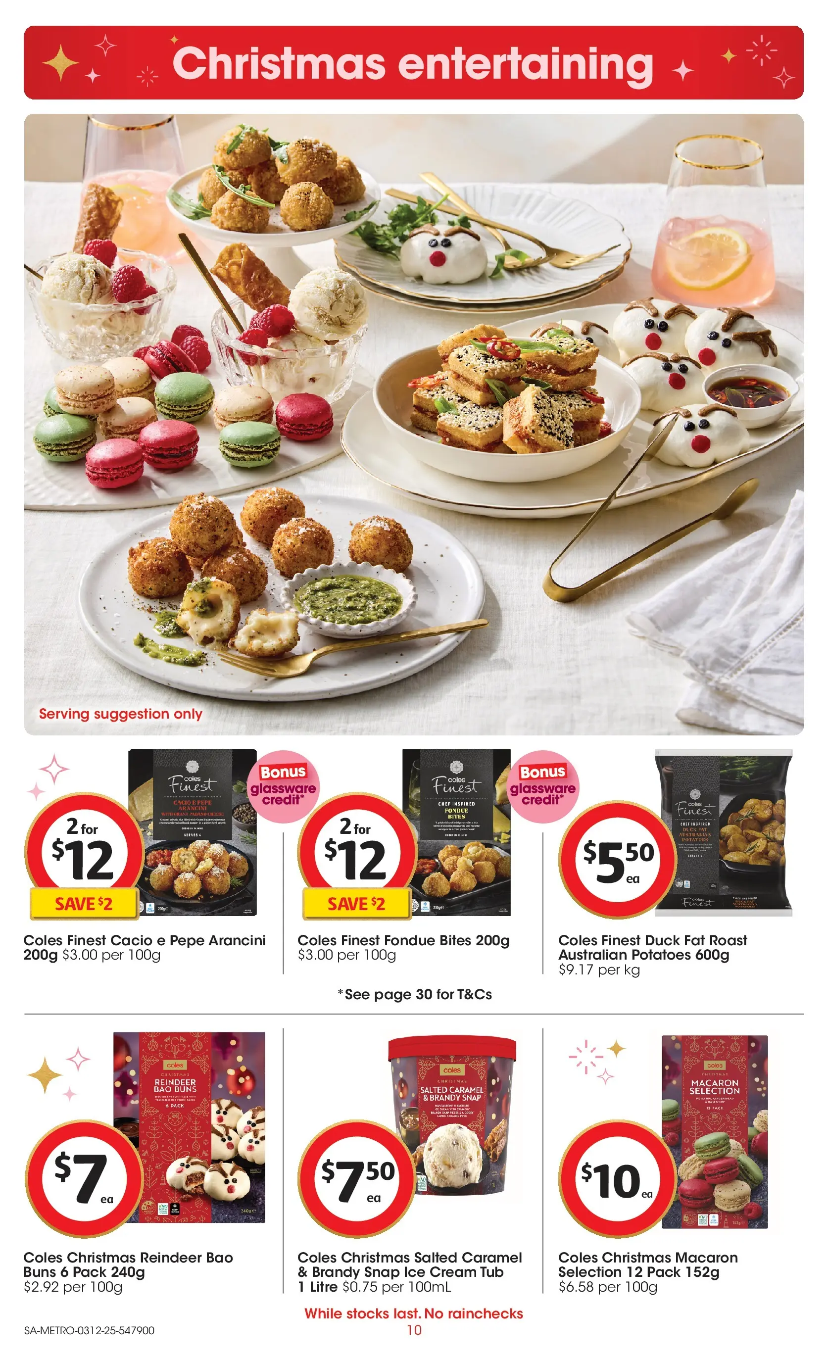 ﻿﻿Coles catalogue valid from 03/12/2025 > Online Australia | Page: 10 | Products: Duck, Glassware, Cream, Ice cream