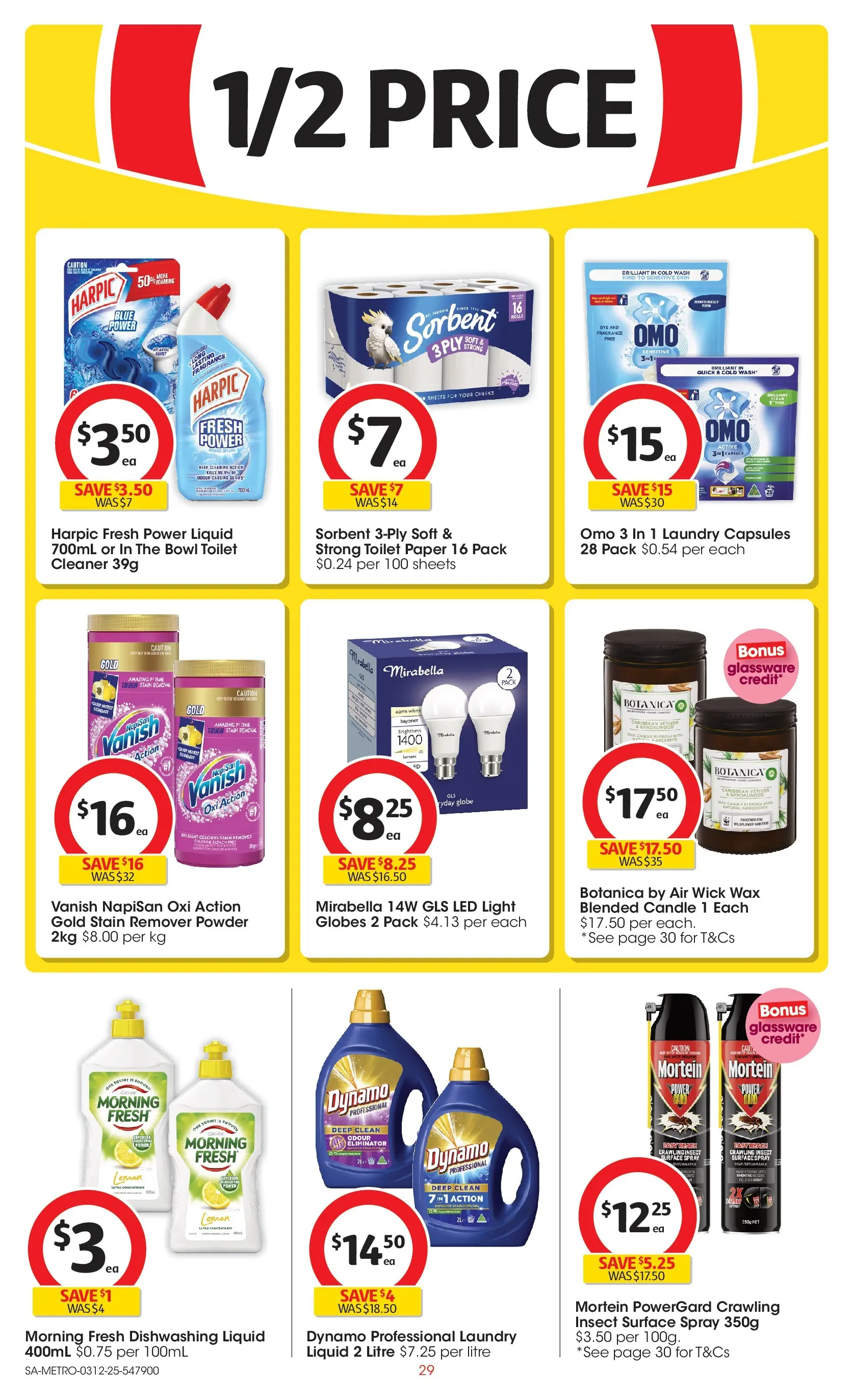 ﻿﻿Coles catalogue valid from 03/12/2025 > Online Australia | Page: 29 | Products: Powder, Stain remover, Lemon, Sensitive skin