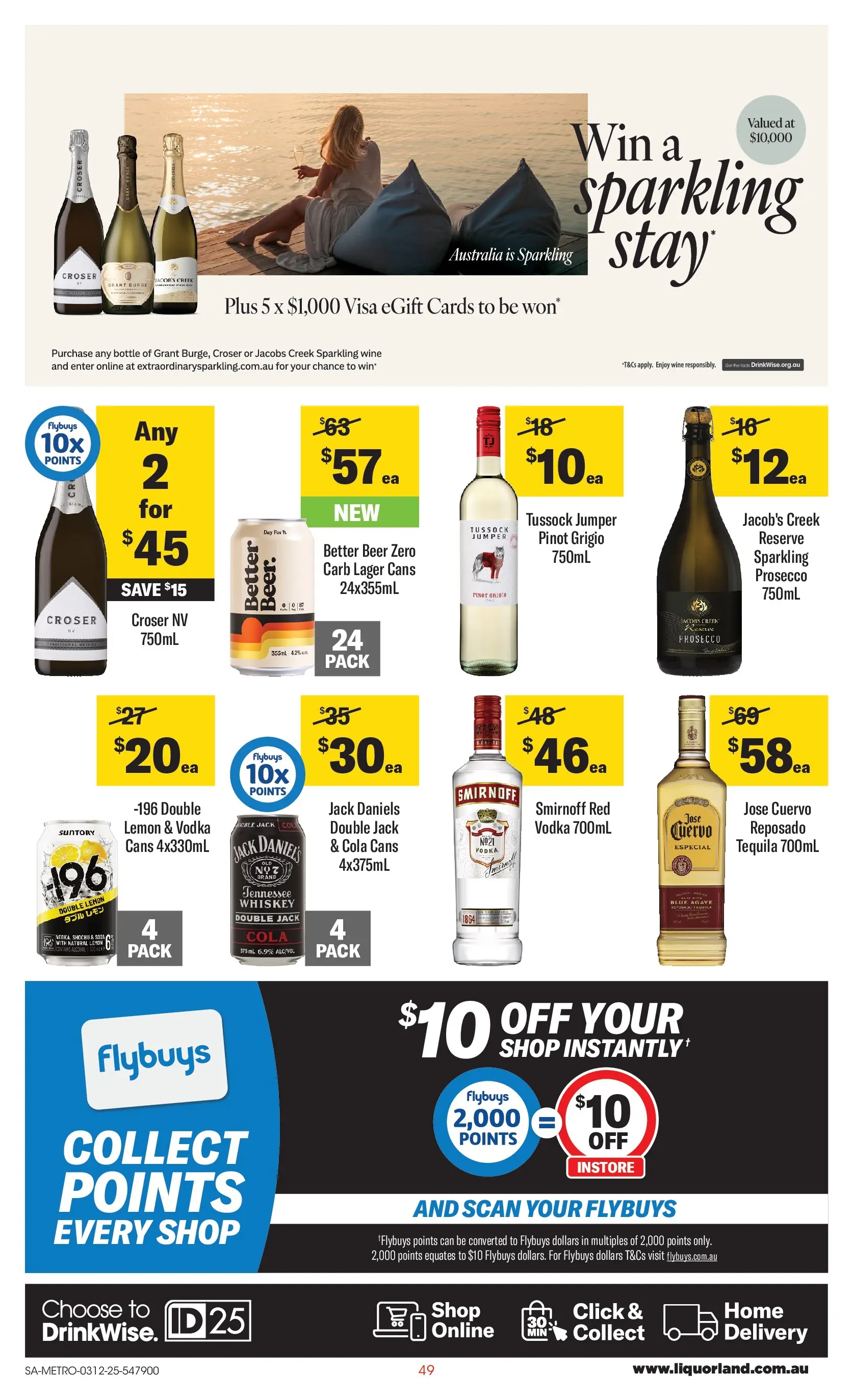 ﻿﻿Coles catalogue valid from 03/12/2025 > Online Australia | Page: 49 | Products: Jumper, Wine, Beer, Whiskey