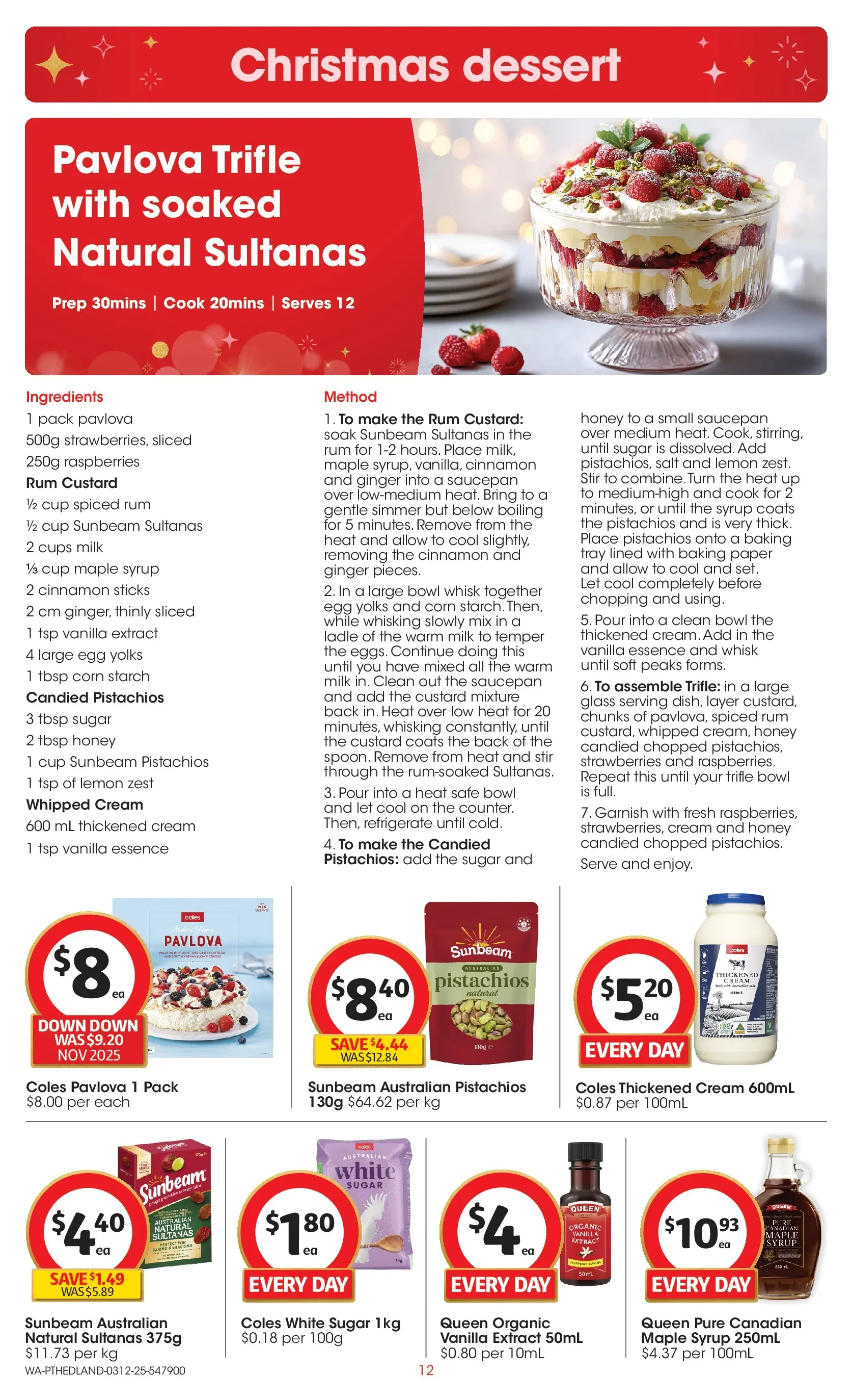 ﻿﻿Coles catalogue valid from 03/12/2025 > Online Australia | Page: 12 | Products: Rum, Salt, Lemon, Safe