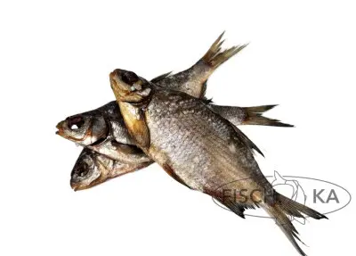 Getrocknete Weissbrassen mit Kopf nicht ausgenommen /lose